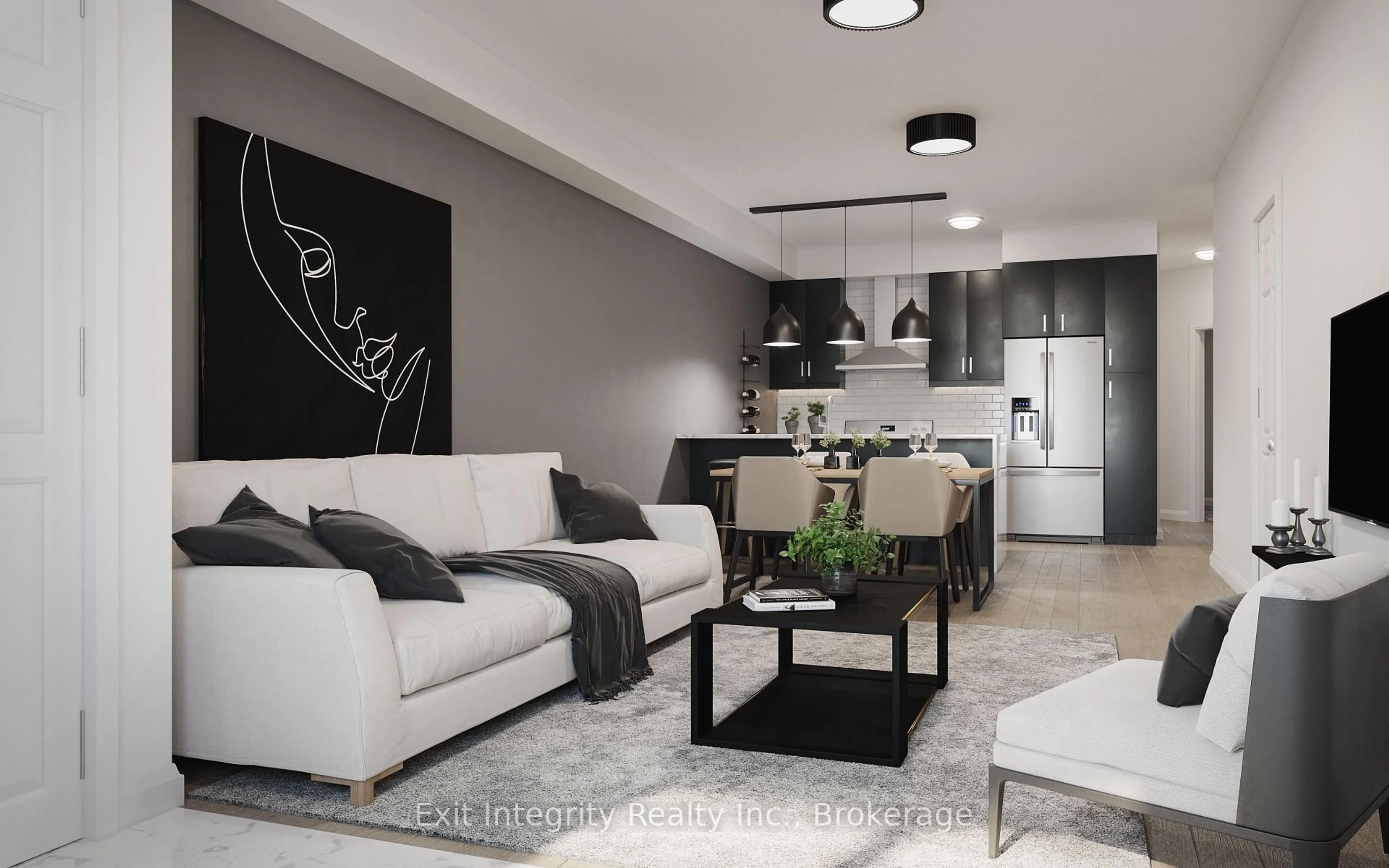 Living room with furniture, unknown for 85 Lomond Lane, Kitchener Ontario N2R 0T6
