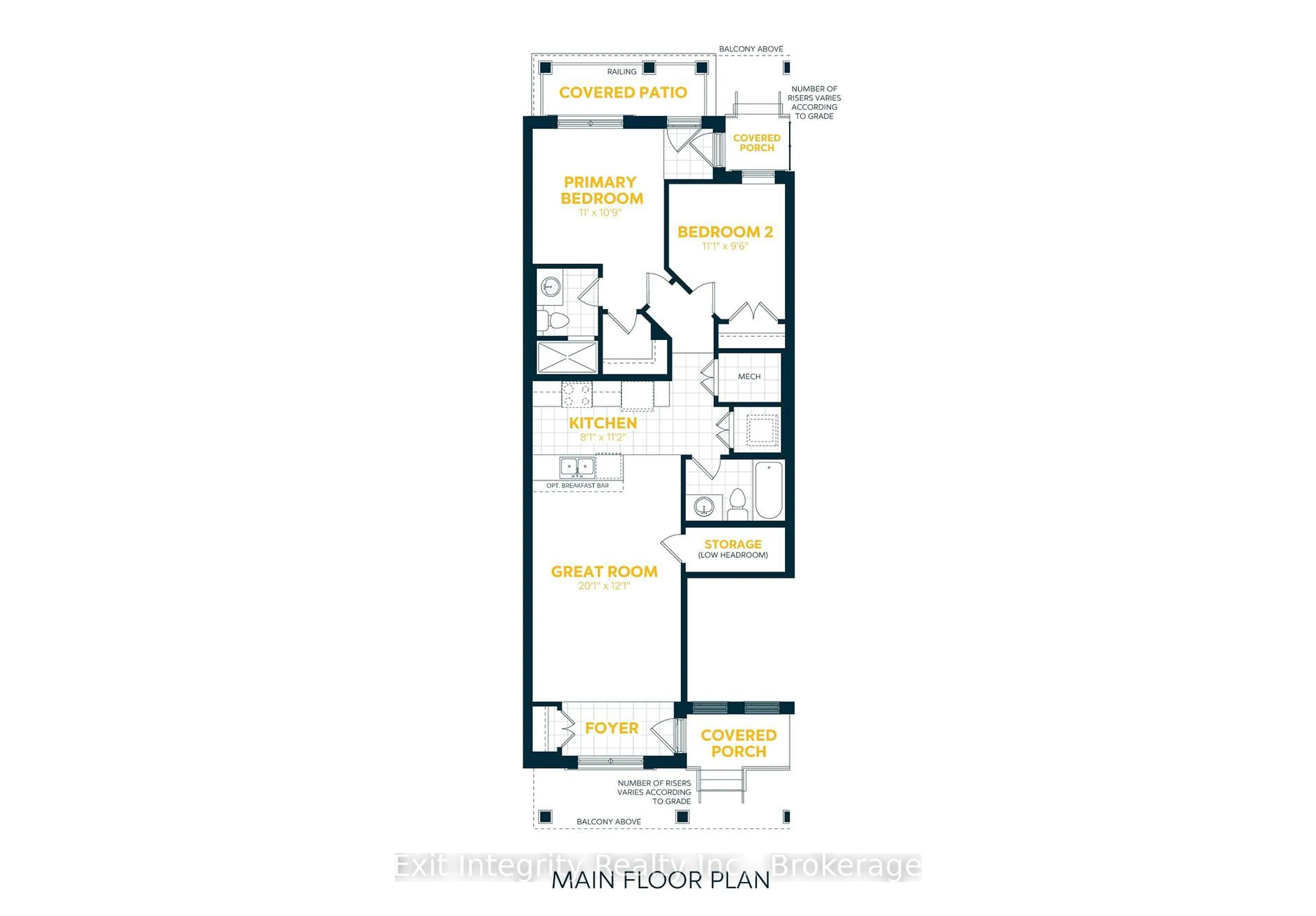 Floor plan for 85 Lomond Lane, Kitchener Ontario N2R 0T6