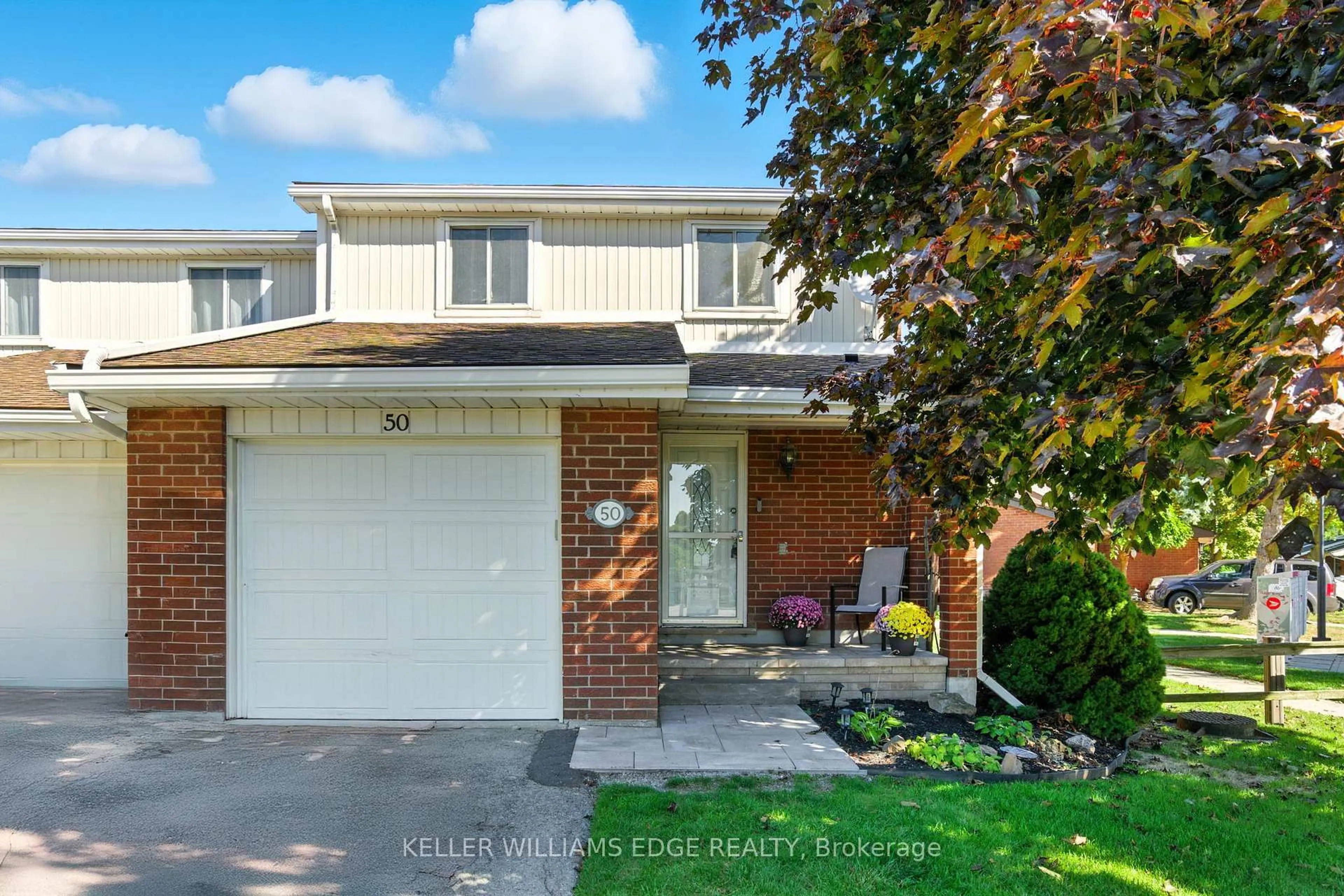 Home with vinyl exterior material, street for 25 Redbury St #50, Hamilton Ontario L8W 1P7