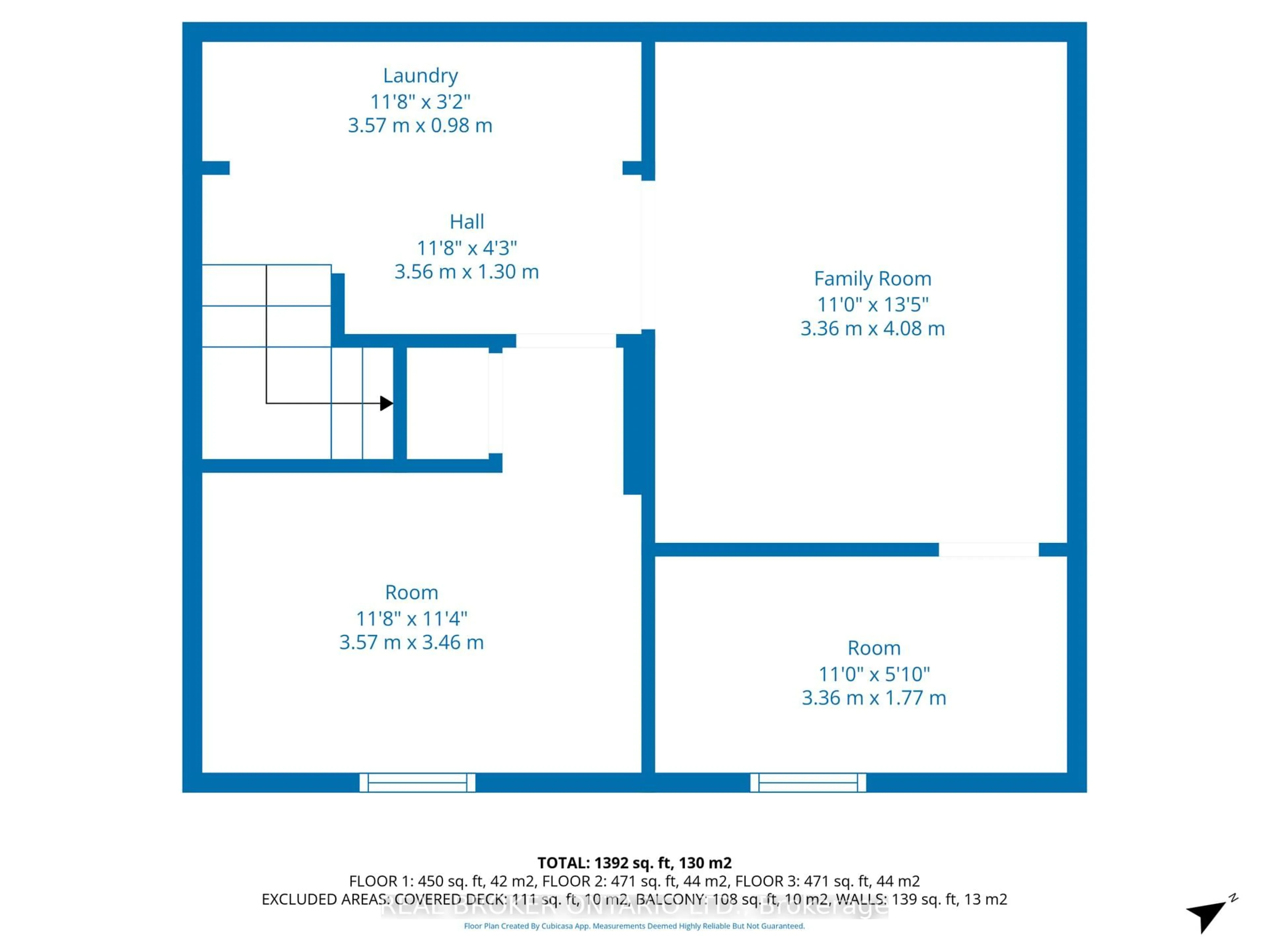 Floor plan for 20 Kempster Ave #3, Ottawa Ontario K2B 8B2