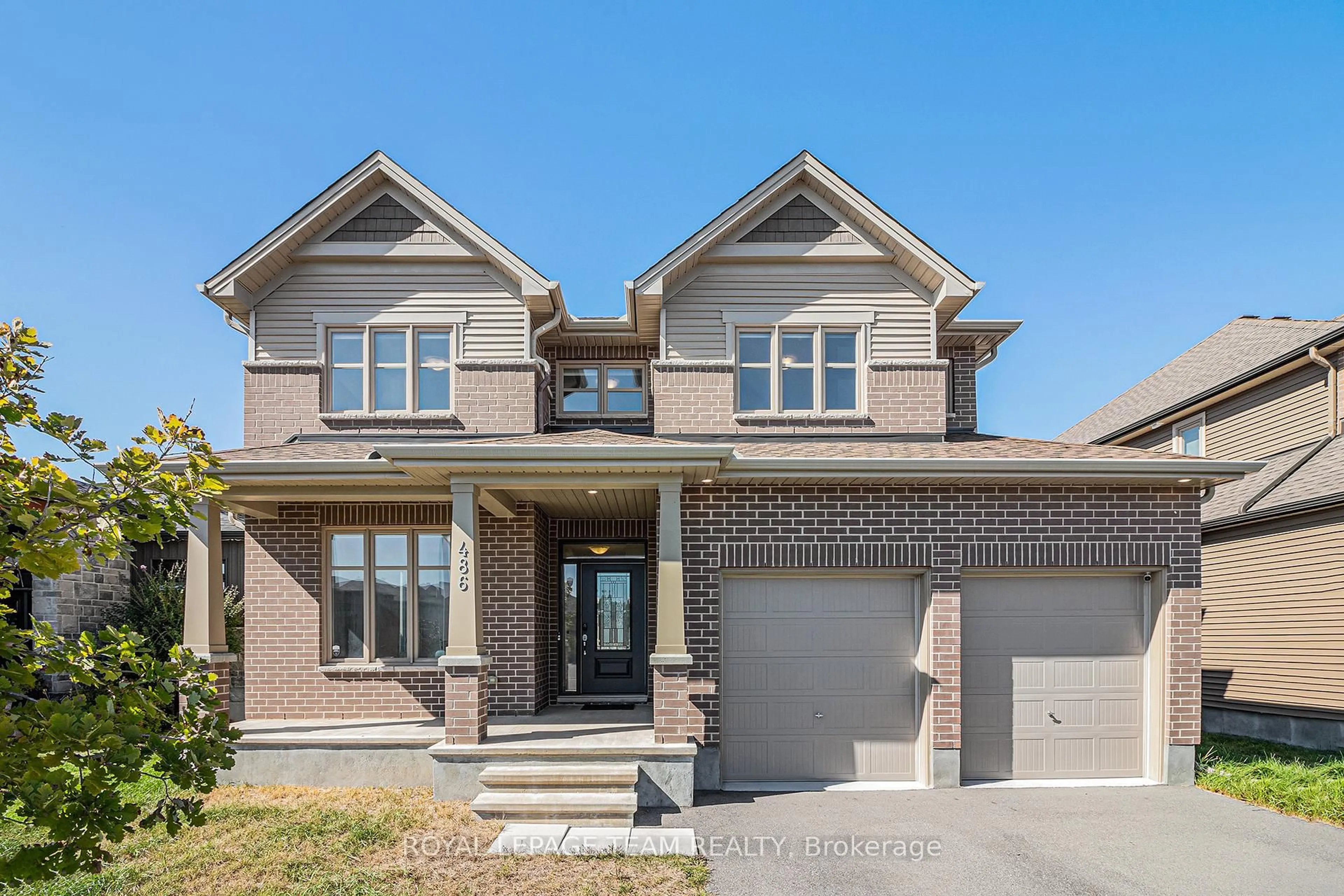 Home with brick exterior material, street for 486 Central Park Blvd, Russell Ontario K4R 0C7