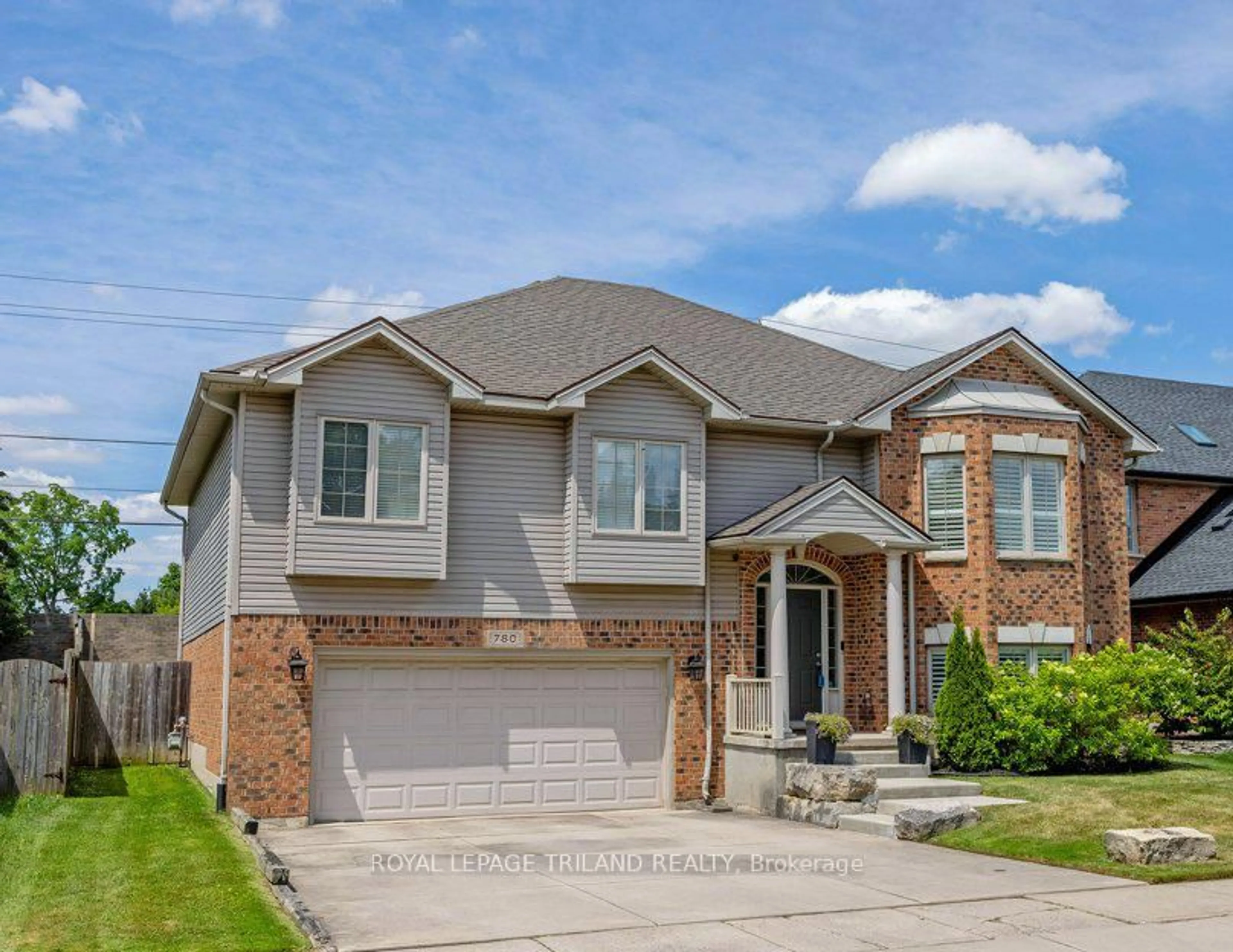 Home with brick exterior material, street for 780 WHITEHAVEN Cres, London North Ontario N6G 4V6