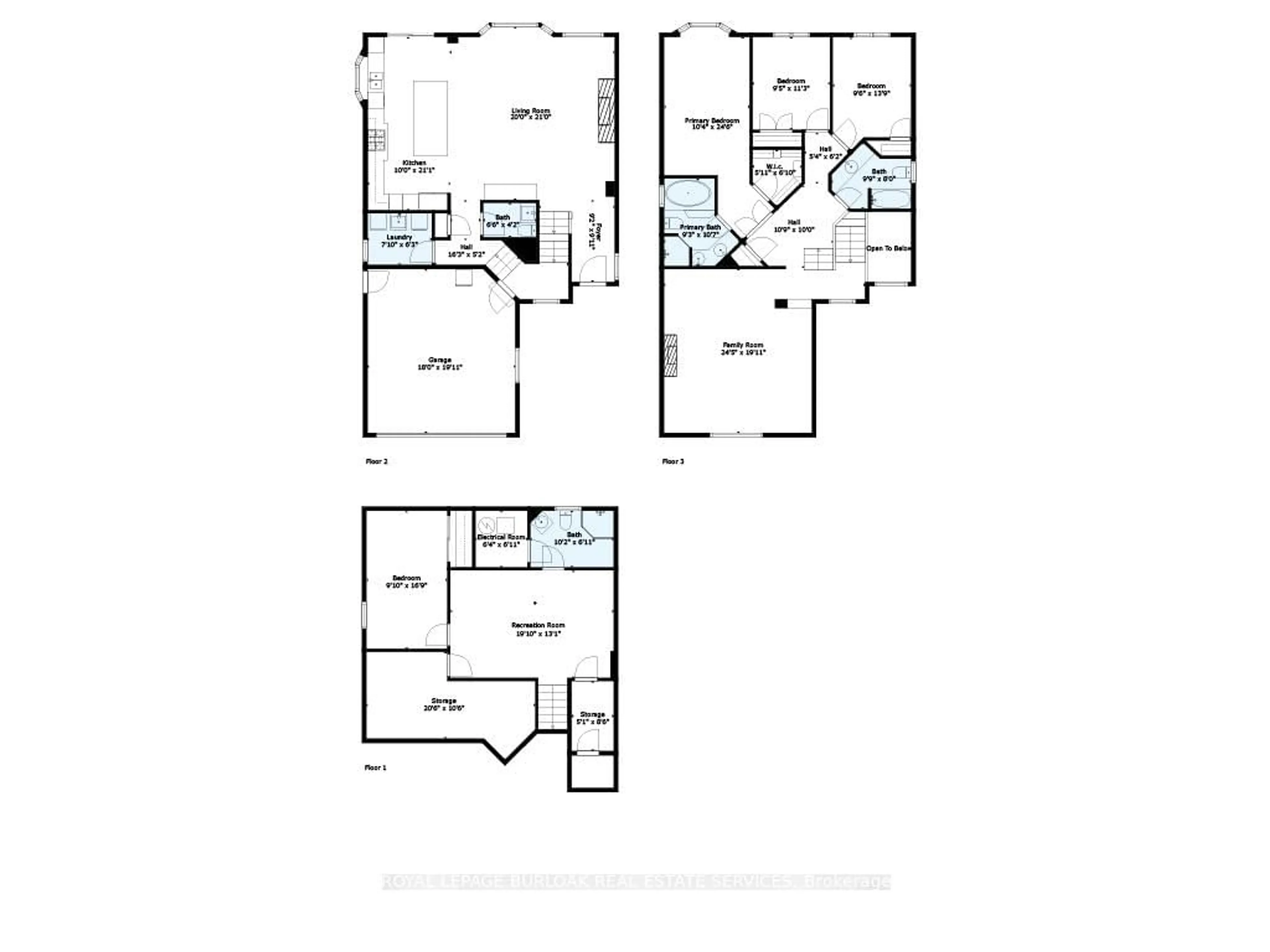 Floor plan for 96 Laurendale Ave, Hamilton Ontario L0R 2H3