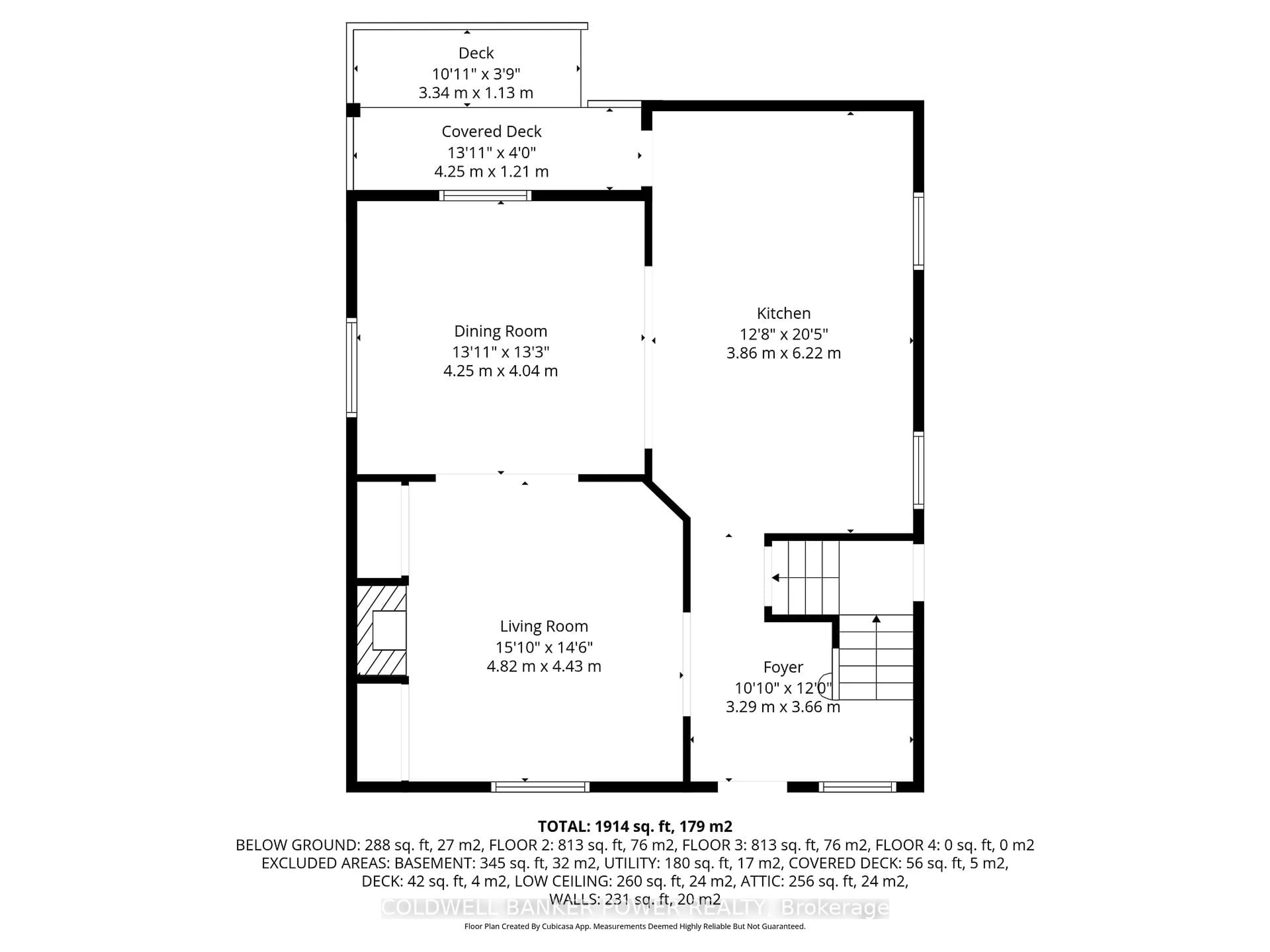 Floor plan for 20 Elmwood Ave, London South Ontario N6C 1J3