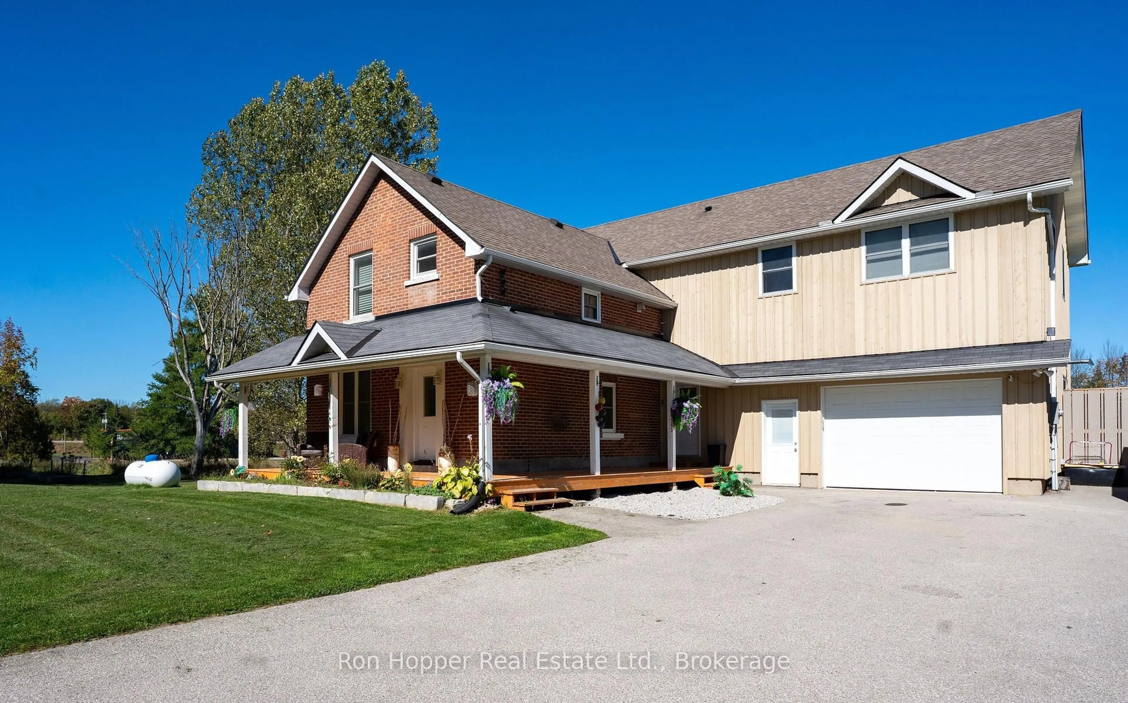 Home with vinyl exterior material, street for 123025 Story Book Park Rd, Owen Sound Ontario N4K 5N6
