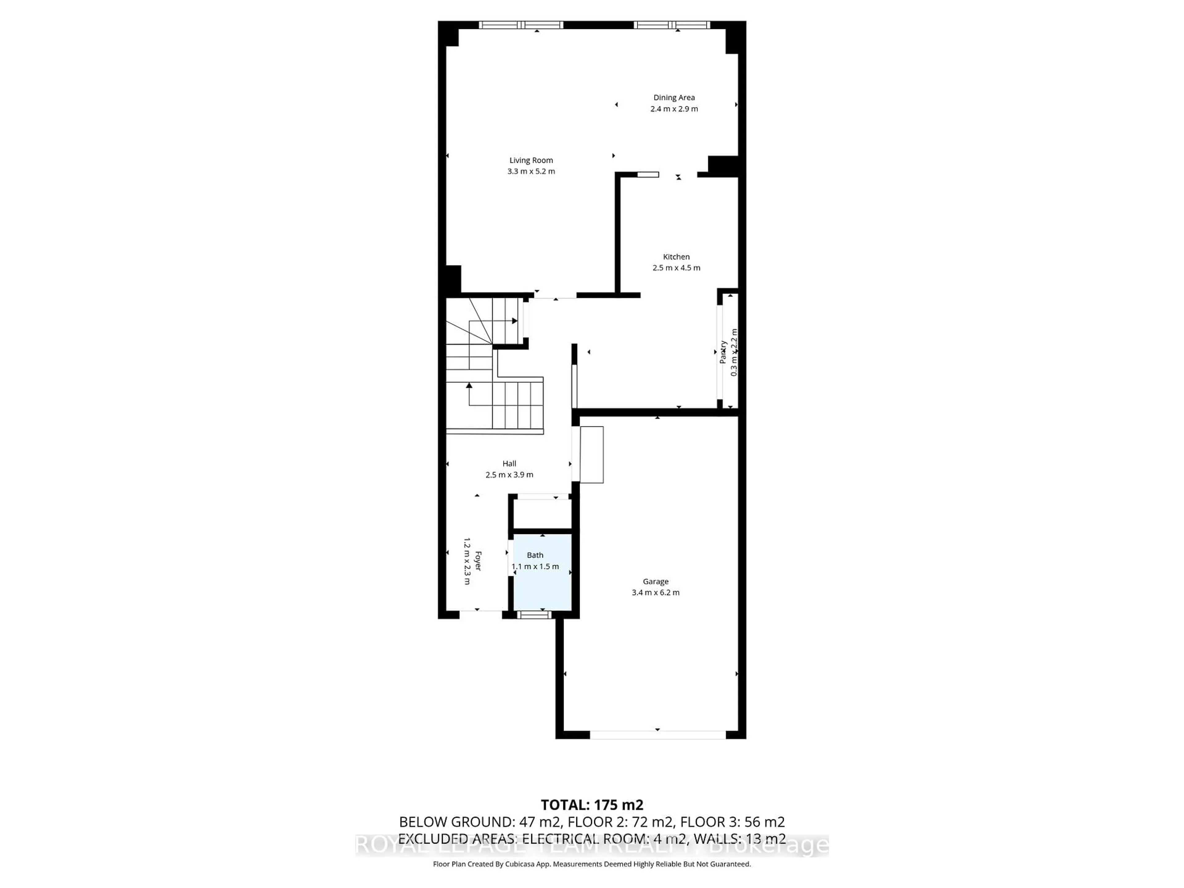 Floor plan for 2163 Orient Park Dr, Ottawa Ontario K1B 4W1