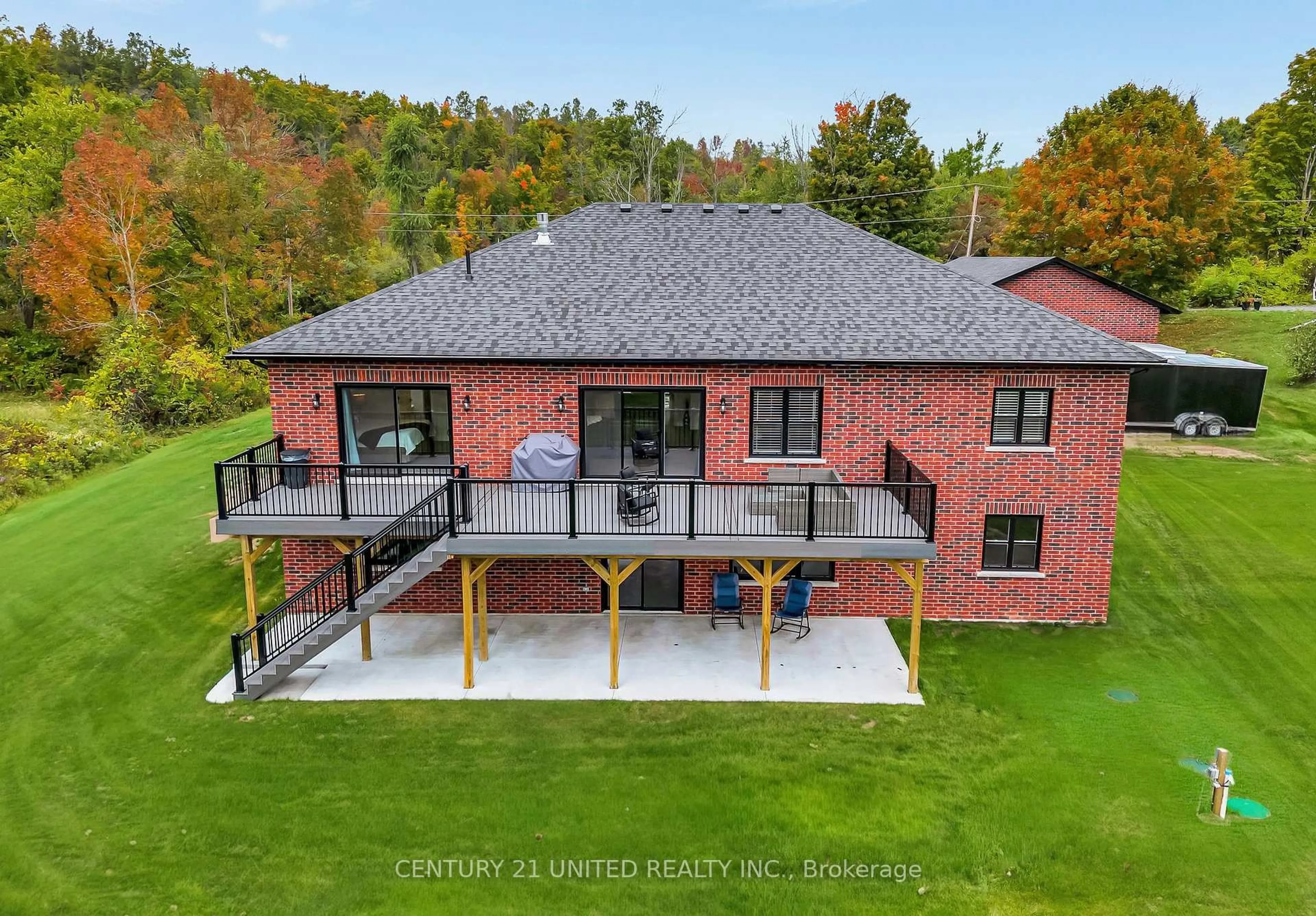 A pic from outside/outdoor area/front of a property/back of a property/a pic from drone, building for 51 Morrow Rd, Trent Hills Ontario K0L 1Y0