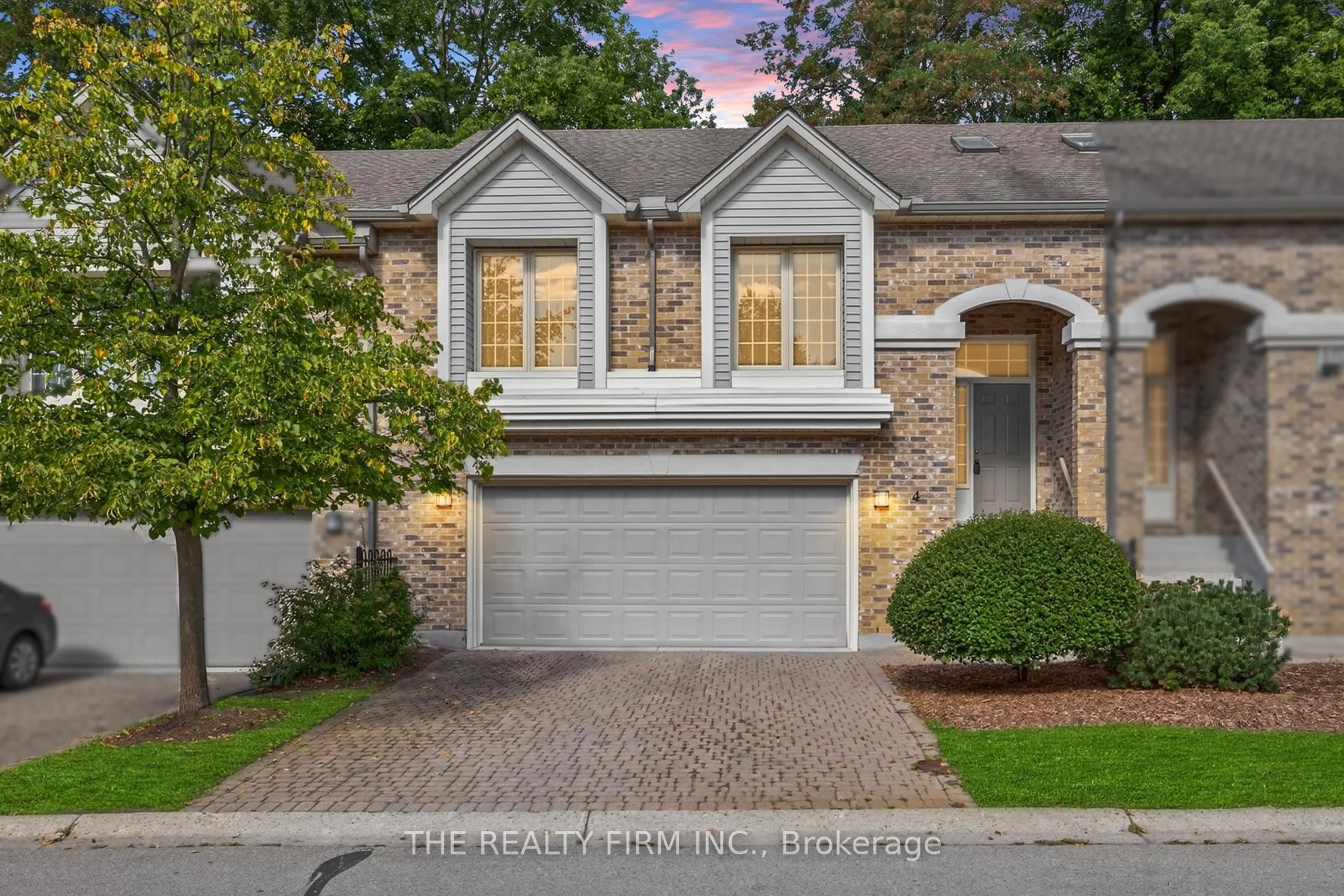 Home with brick exterior material, street for 519 Riverside Dr #4, London North Ontario N6H 5J3