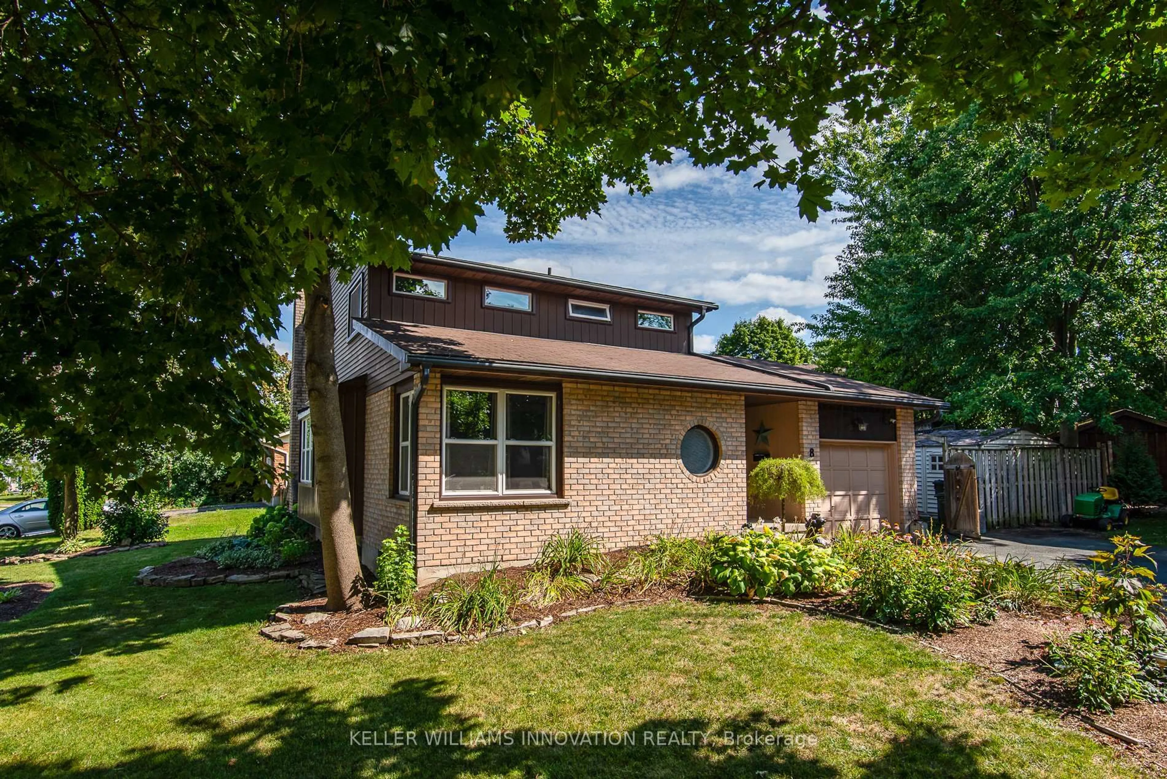 Home with brick exterior material, street for 8 Pickwick Pl, Guelph Ontario N1H 7V8