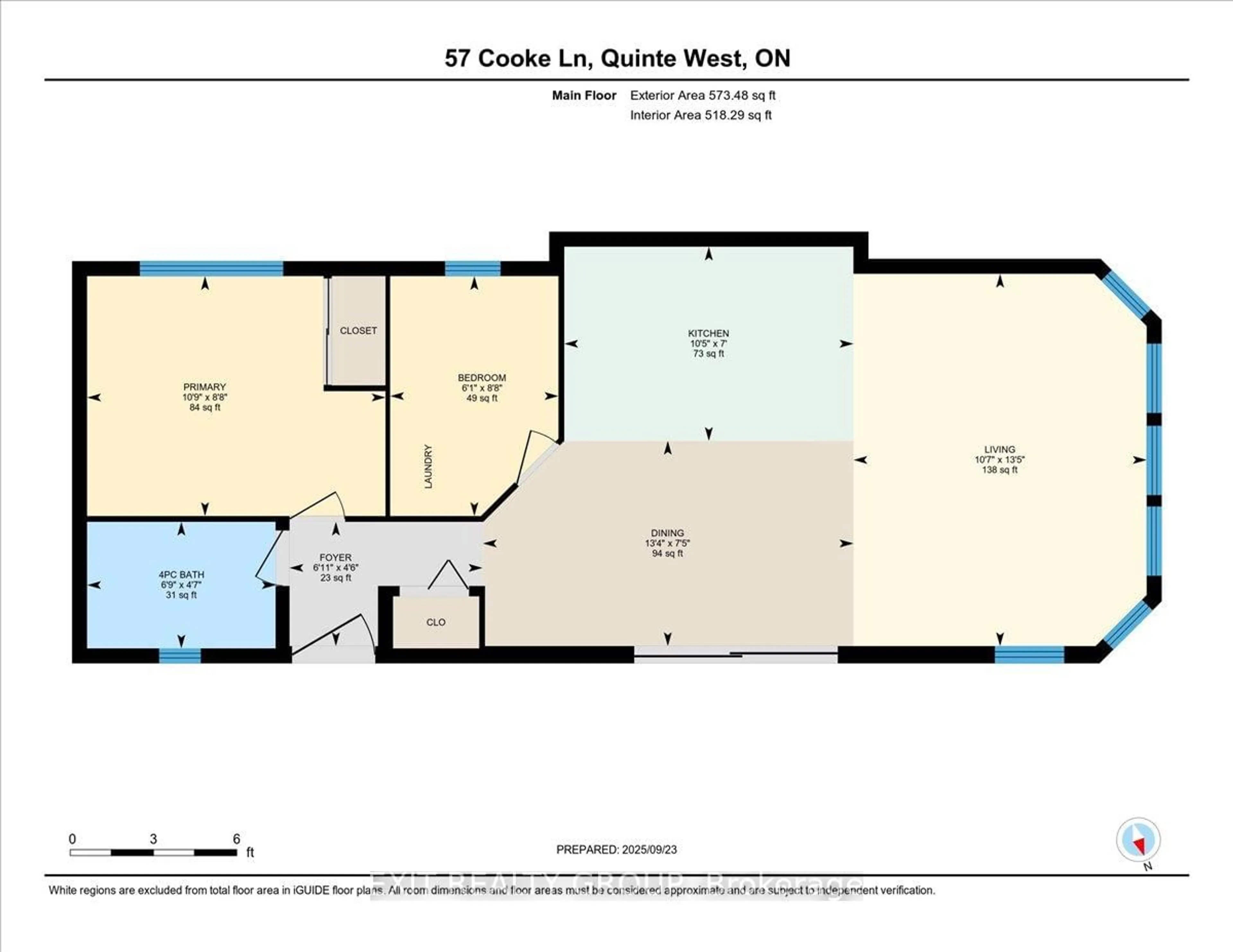 Floor plan for 57 Cooke Lane, Hastings Ontario K0K 2C0