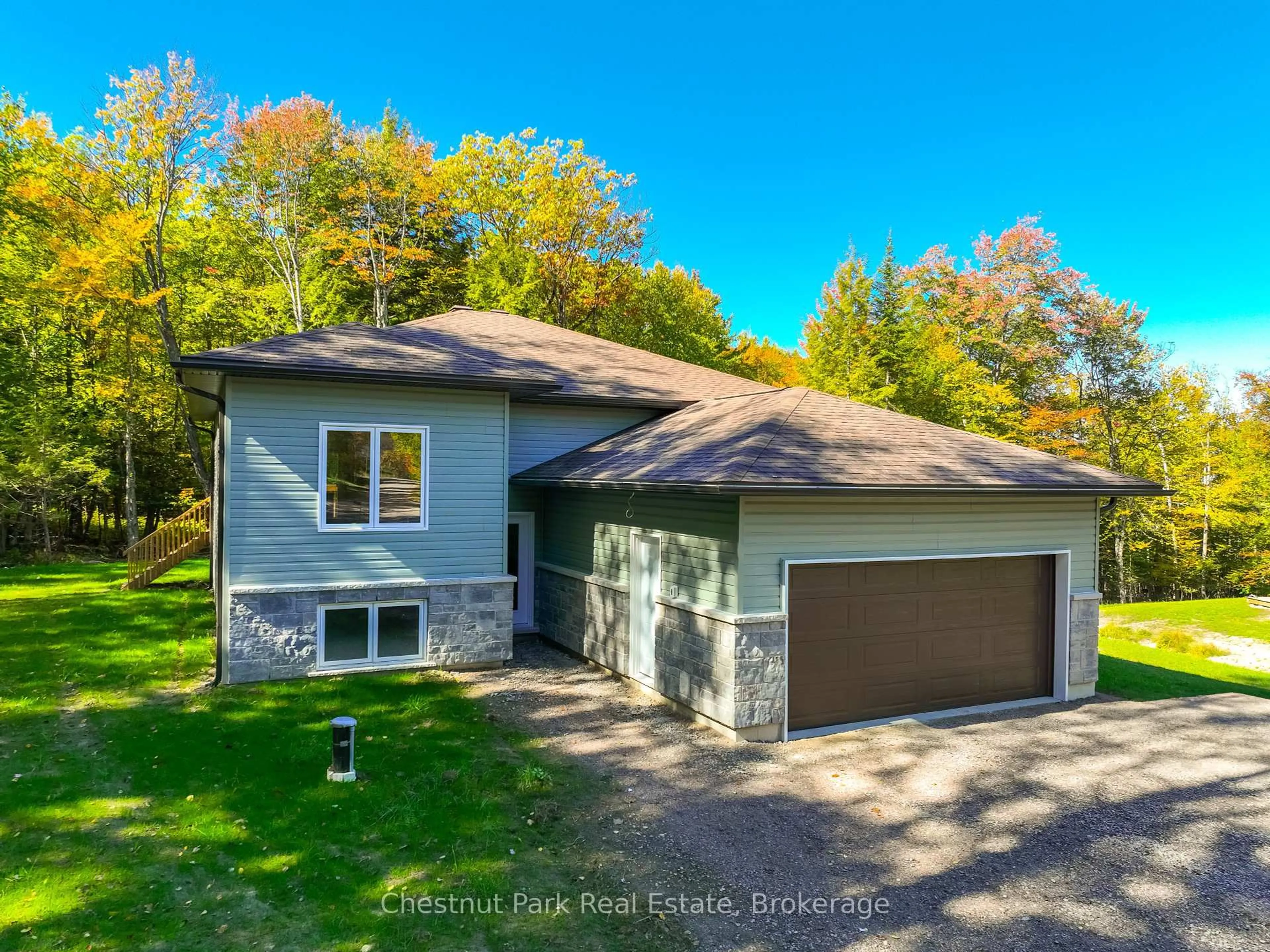 A pic from outside/outdoor area/front of a property/back of a property/a pic from drone, street for 26 Aspen Lane, Nipissing Ontario P0H 1Z0
