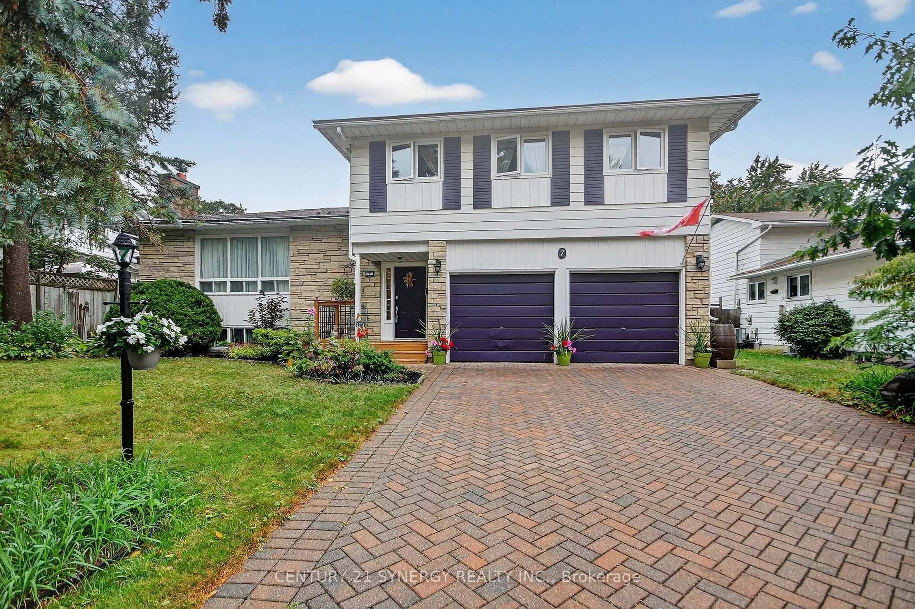 Home with brick exterior material, street for 7 St Remy Dr, Barrhaven Ontario K2J 1A5
