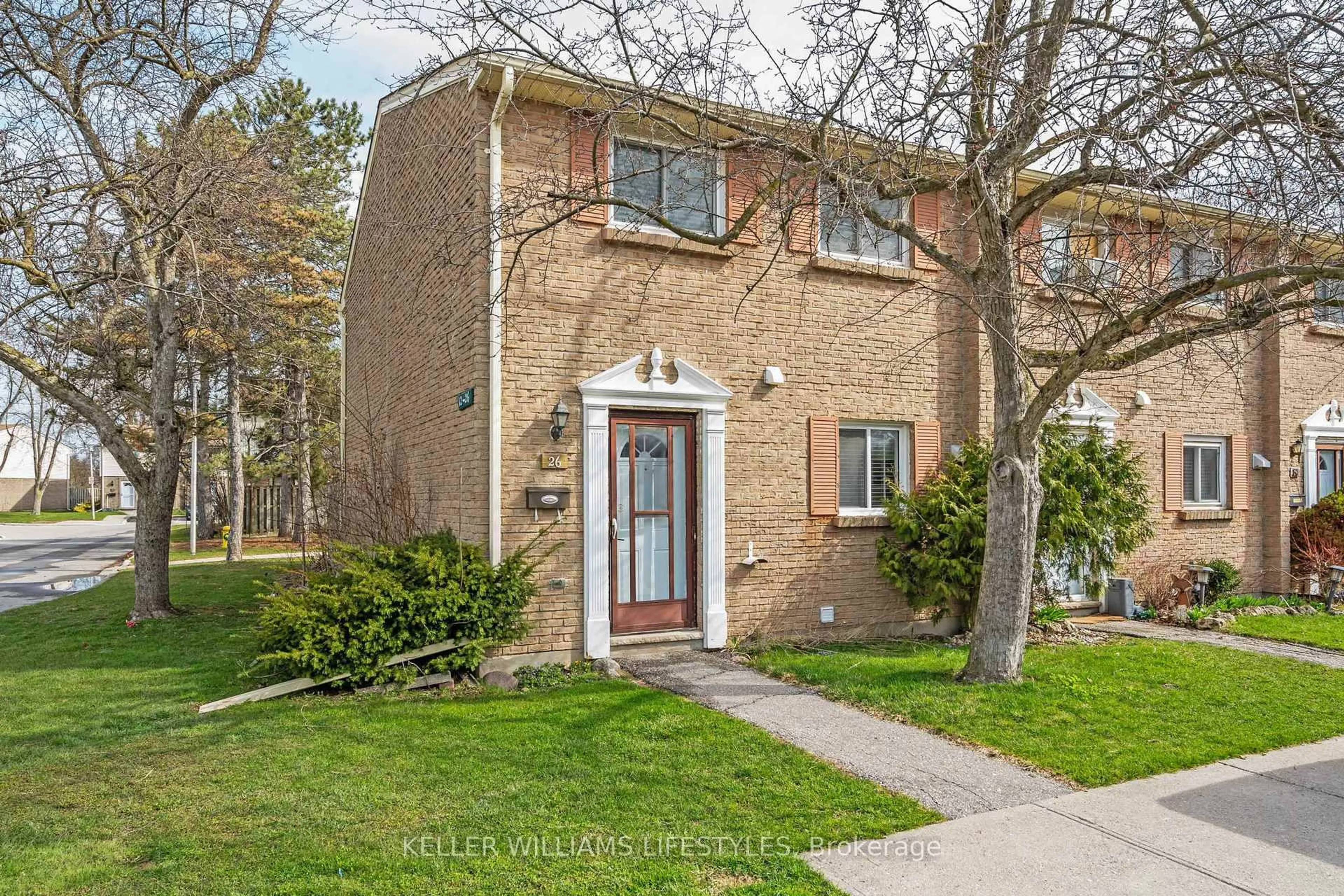 Home with brick exterior material, street for 166 Southdale Rd #26, London South Ontario N6J 2J1