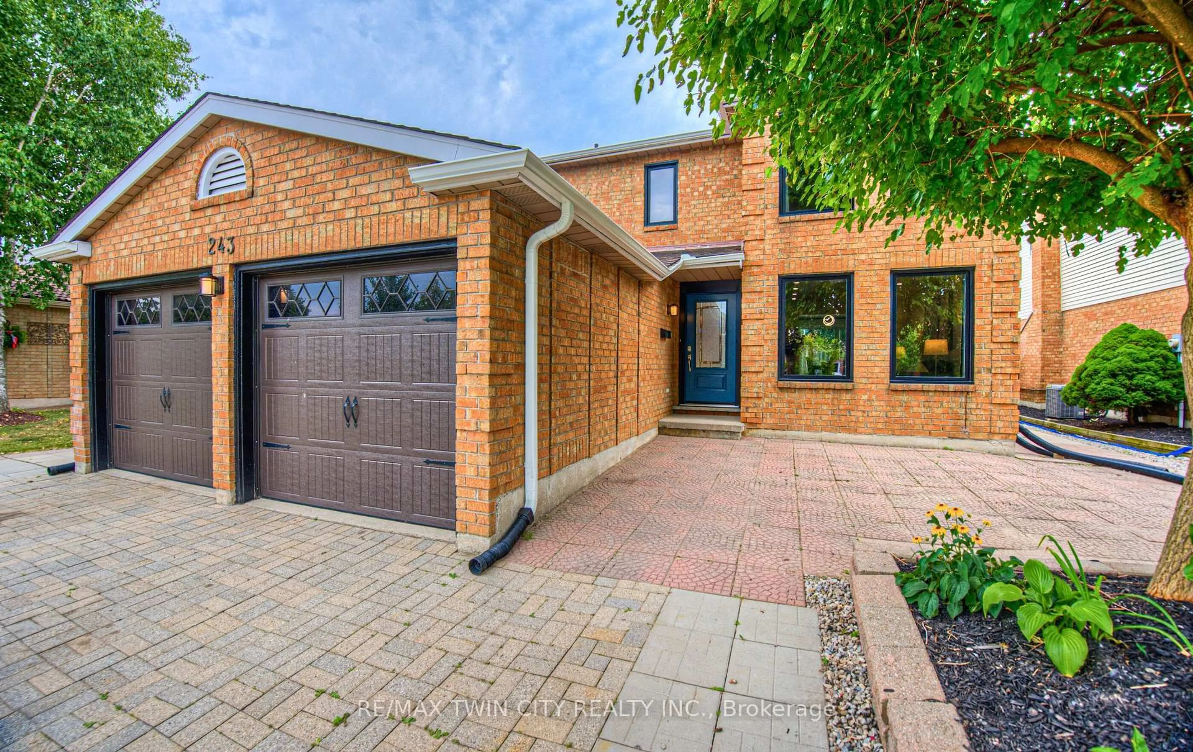 Home with brick exterior material, street for 243 Highview Dr, Kitchener Ontario N2N 2K6