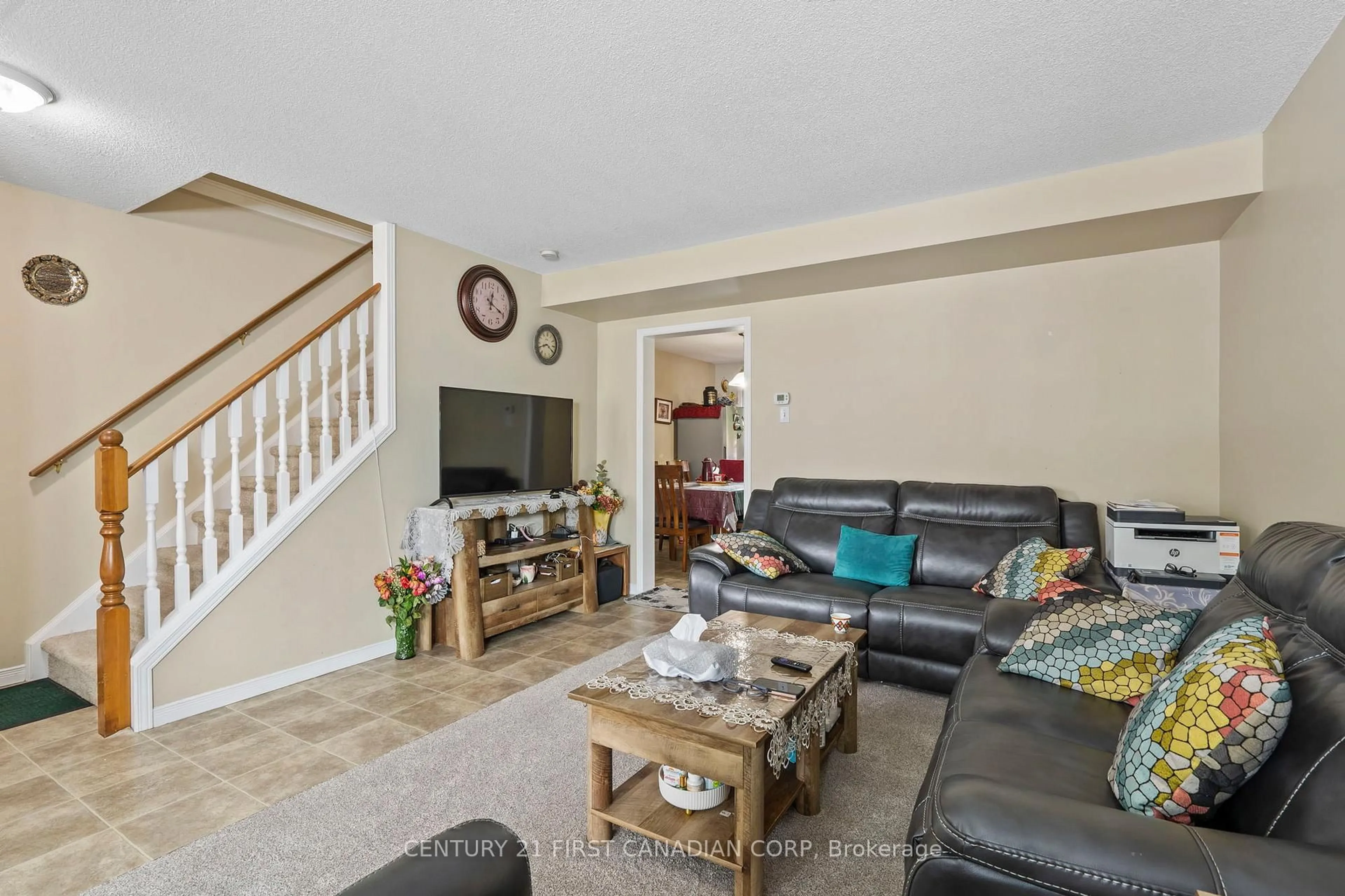 Living room with furniture, unknown for 1921 Father Dalton Ave #10, London North Ontario N5X 4S1