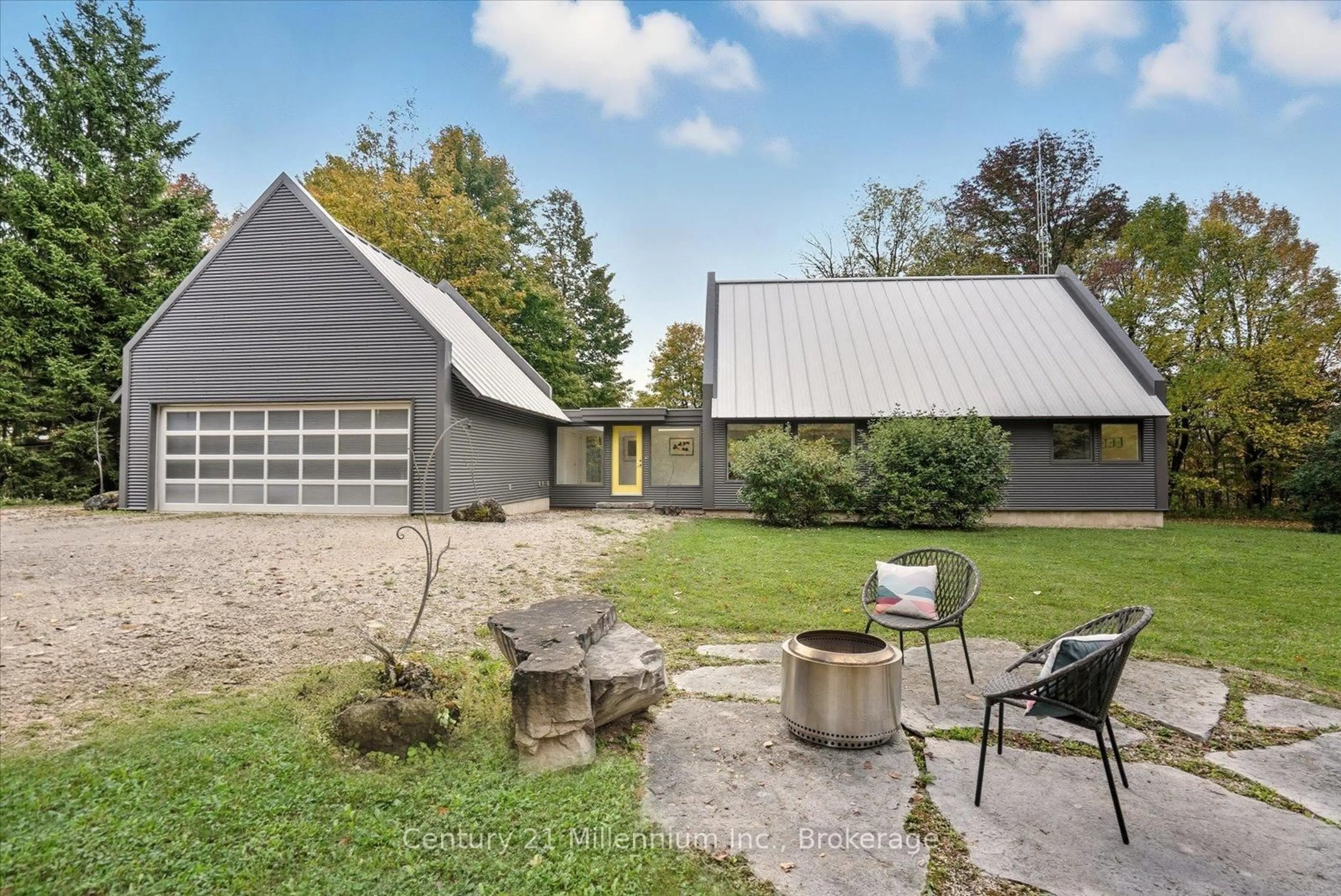 A pic from outside/outdoor area/front of a property/back of a property/a pic from drone, unknown for 360592 Road 160 Rd, Grey Highlands Ontario N0C 1E0