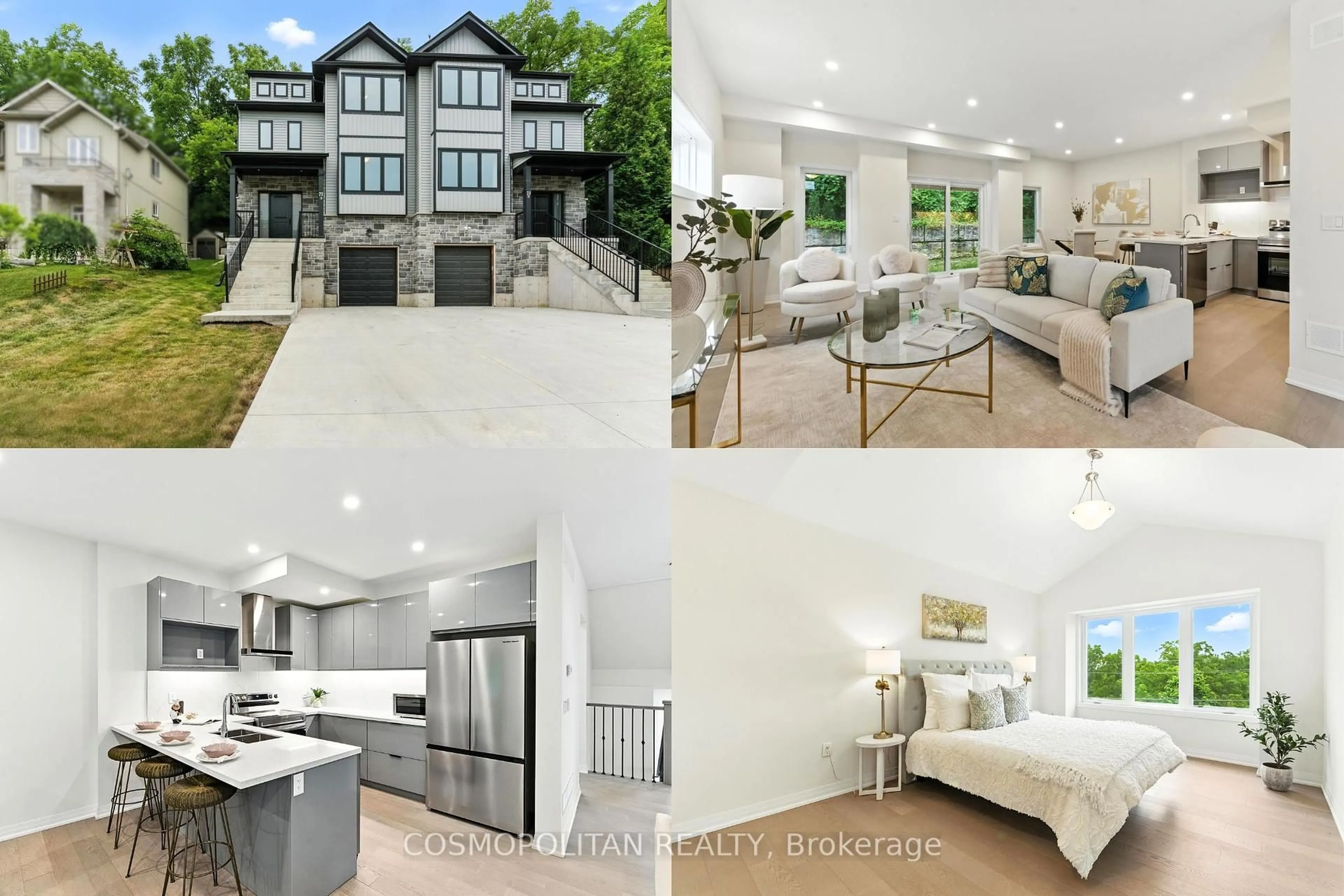 Open concept kitchen, unknown for 71 A Bradley St, St. Catharines Ontario L2T 1R5