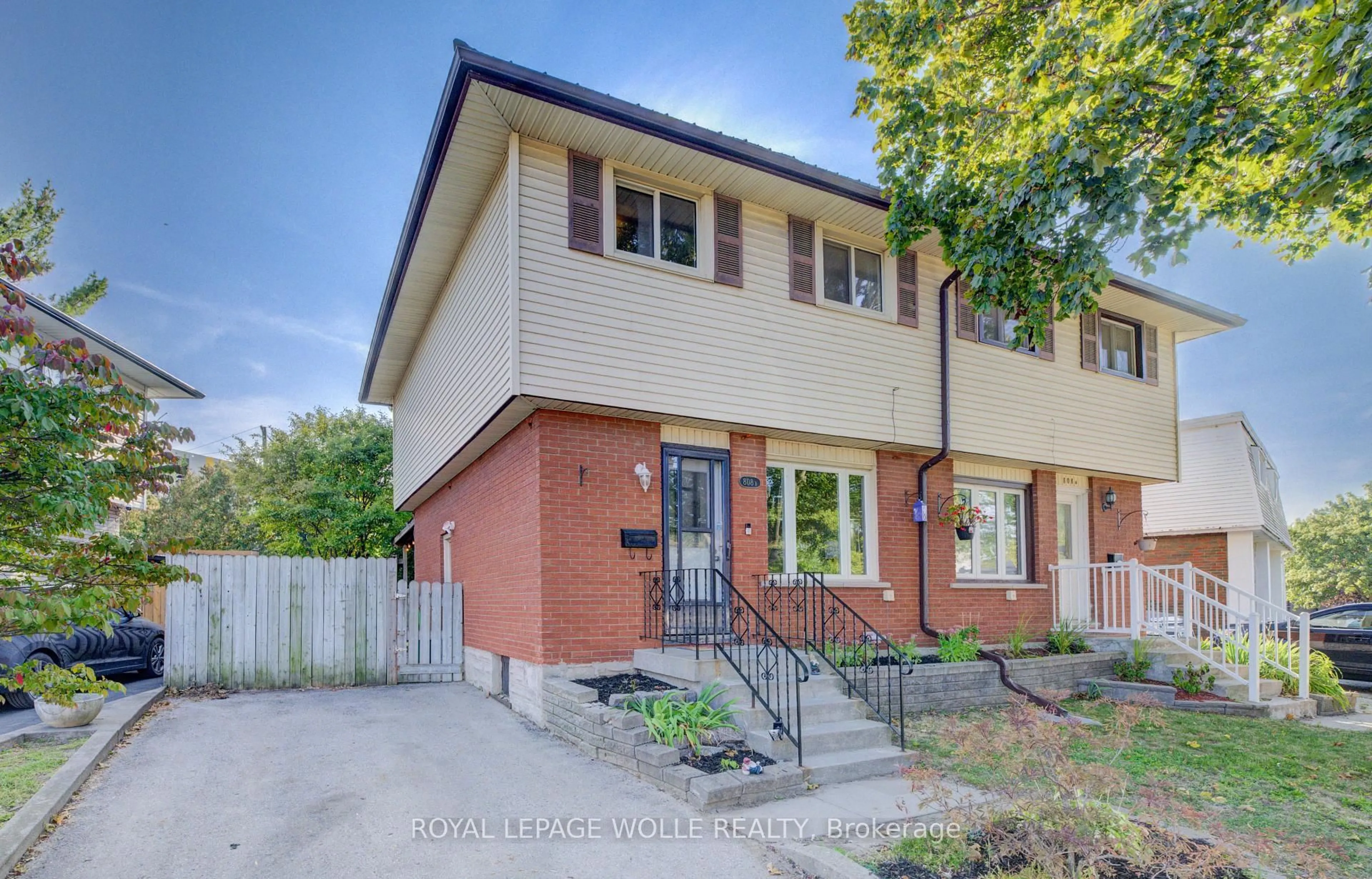 Home with brick exterior material, street for 808 Walter St #B, Cambridge Ontario N3H 4P3