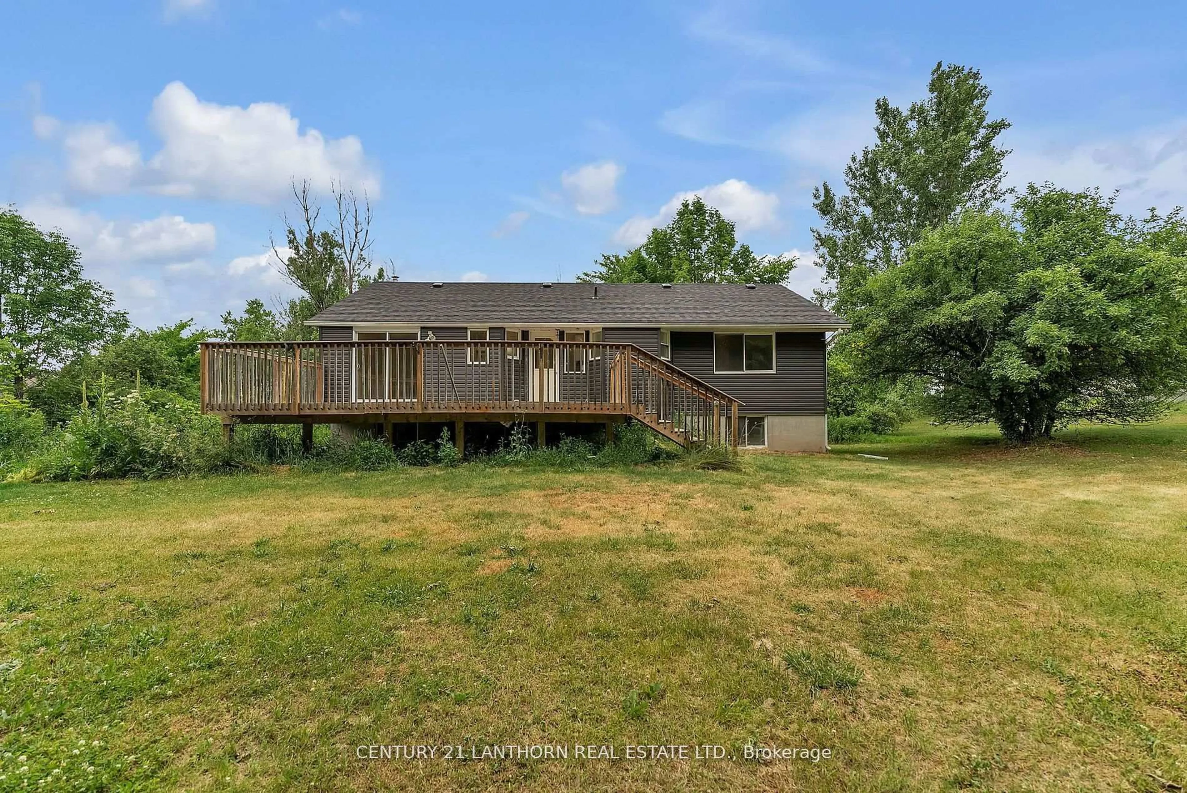 A pic from outside/outdoor area/front of a property/back of a property/a pic from drone, water/lake/river/ocean view for 1168 Clearview Rd, Stirling Ontario K0K 3E0