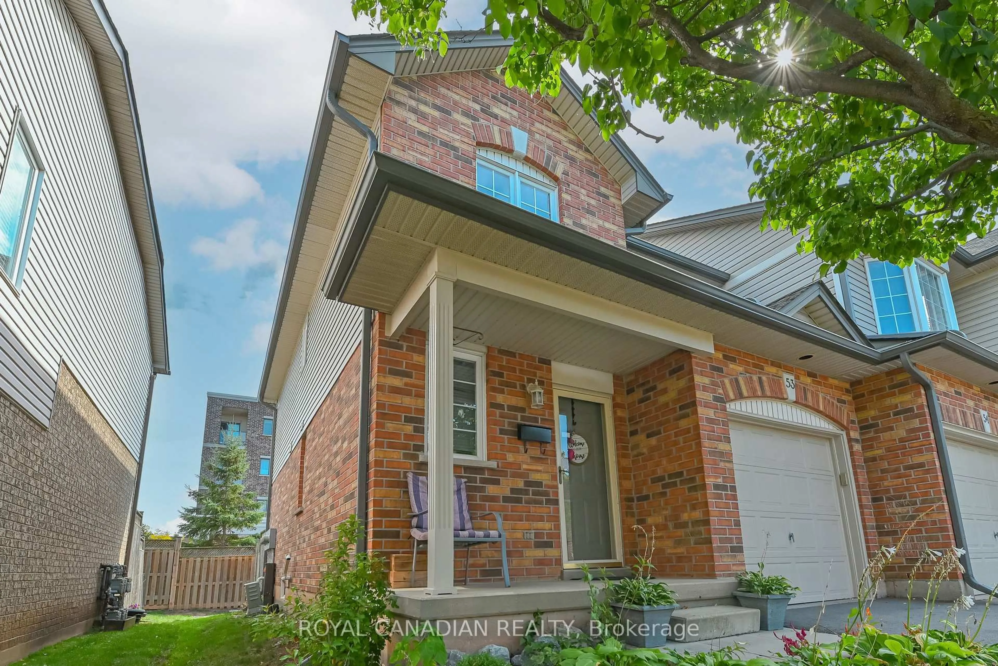 Home with brick exterior material, street for 311 Highway 8 #53, Hamilton Ontario L8G 5G5