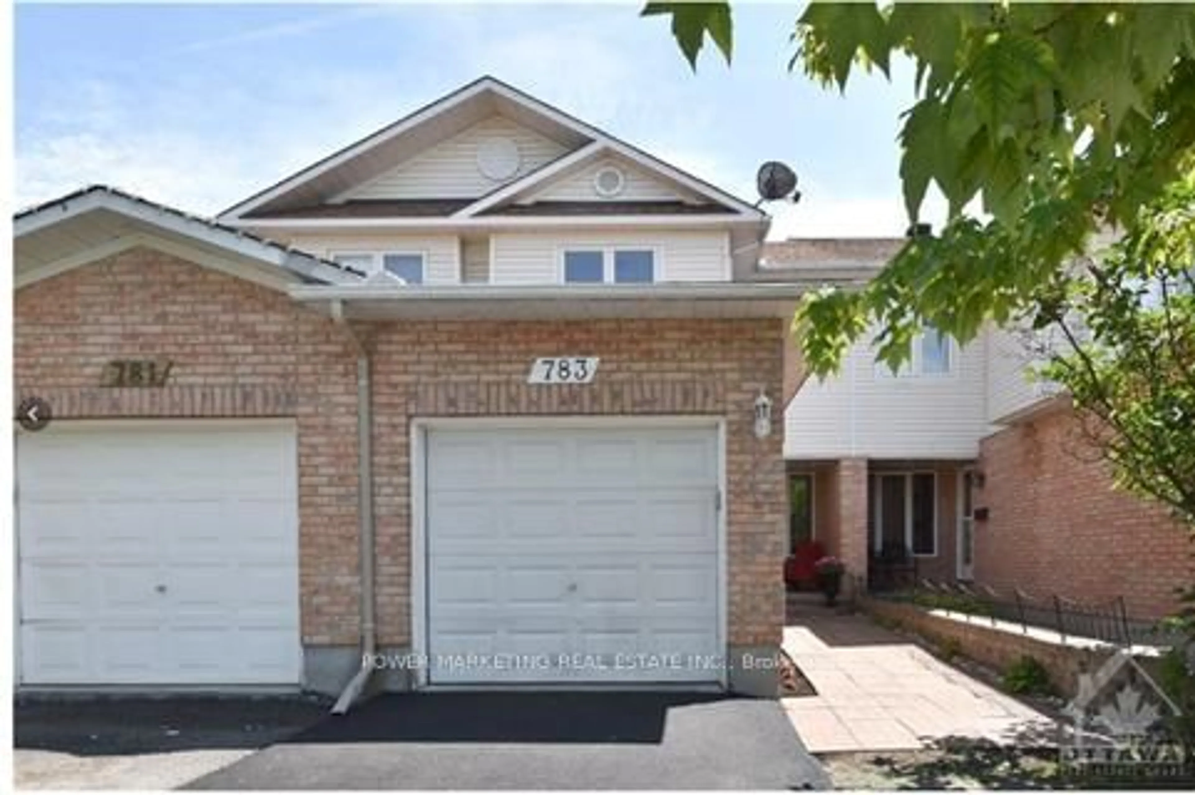 Home with brick exterior material, street for 783 Nesting Way, Orleans Ontario K4A 3X6