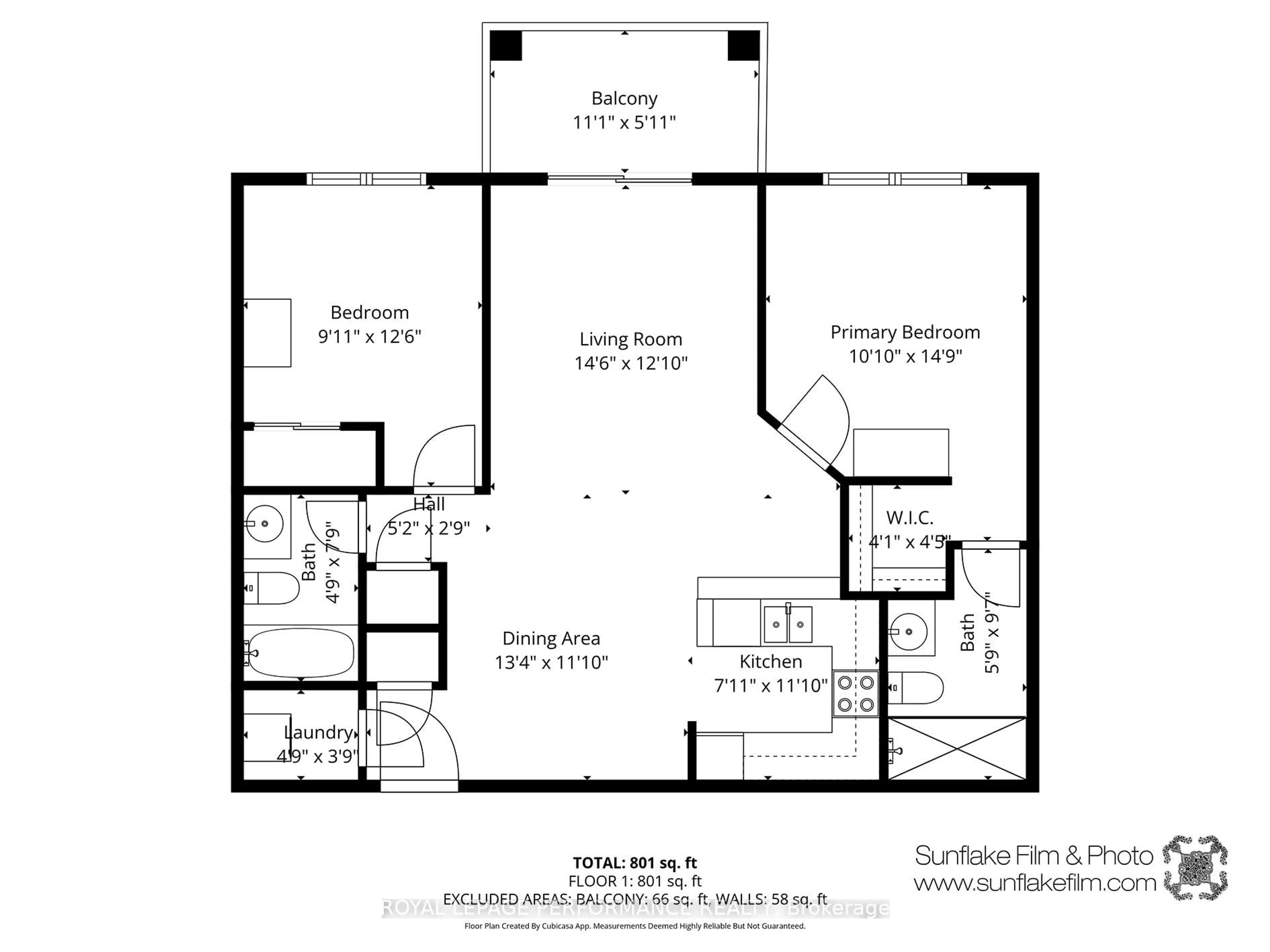 Floor plan for 141 Potts Private #211, Ottawa Ontario K4A 0X9