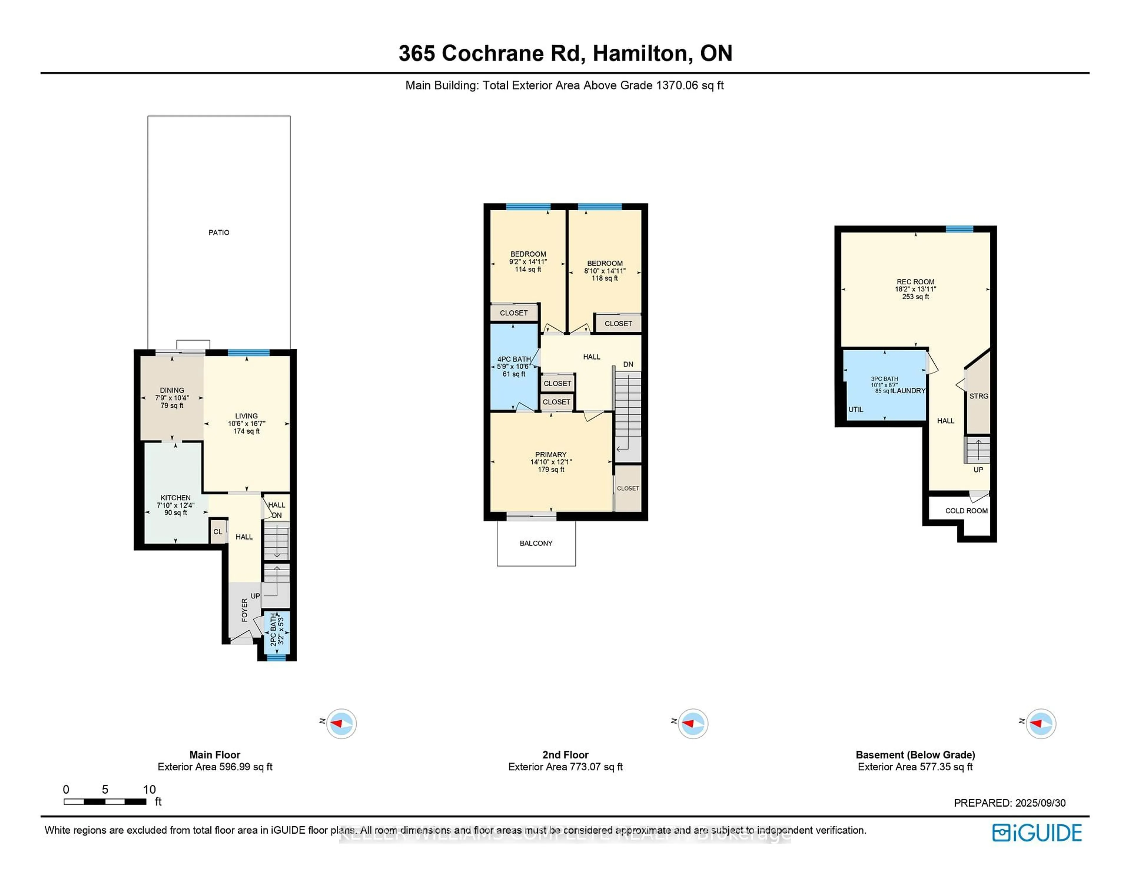 Floor plan for 365 Cochrane Rd, Hamilton Ontario L8K 6C2