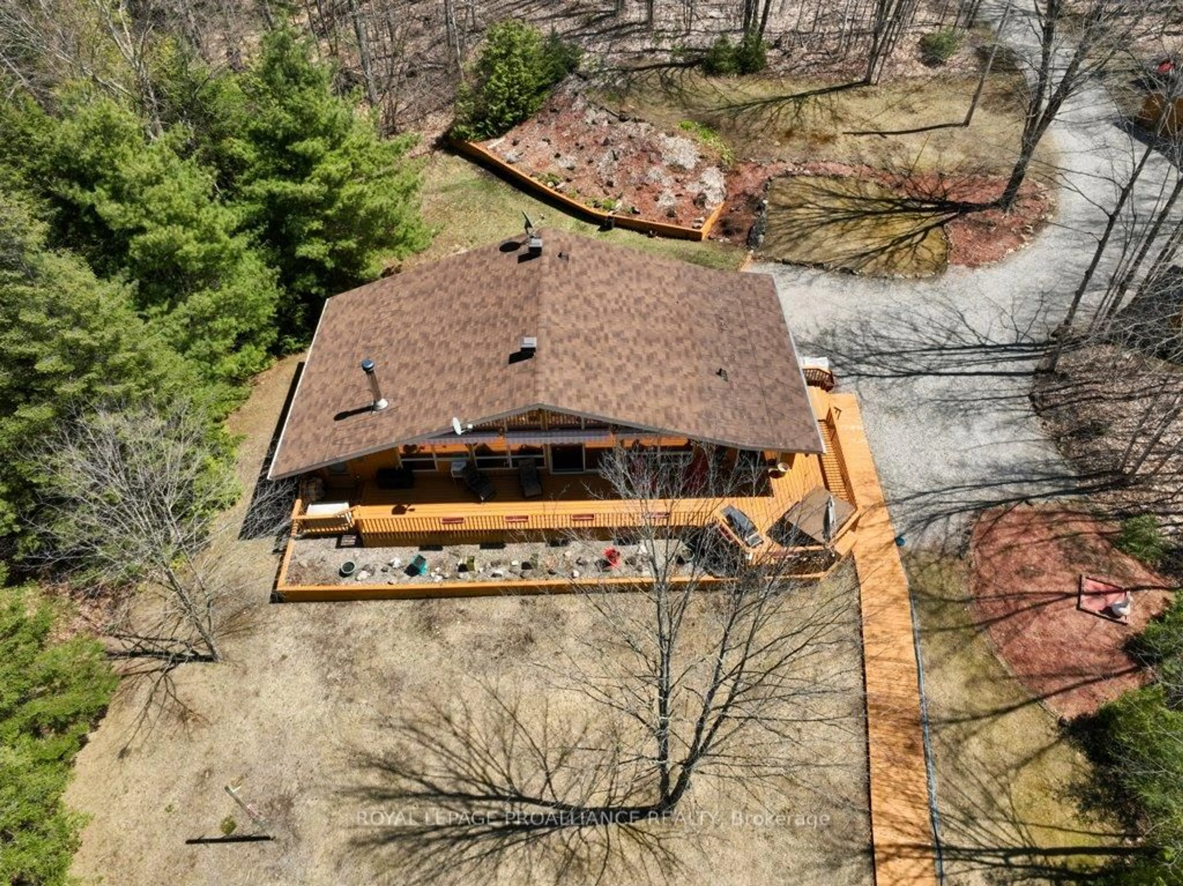 A pic from outside/outdoor area/front of a property/back of a property/a pic from drone, unknown for 2674 Smith Rd, Ardoch Ontario K0H 1C0