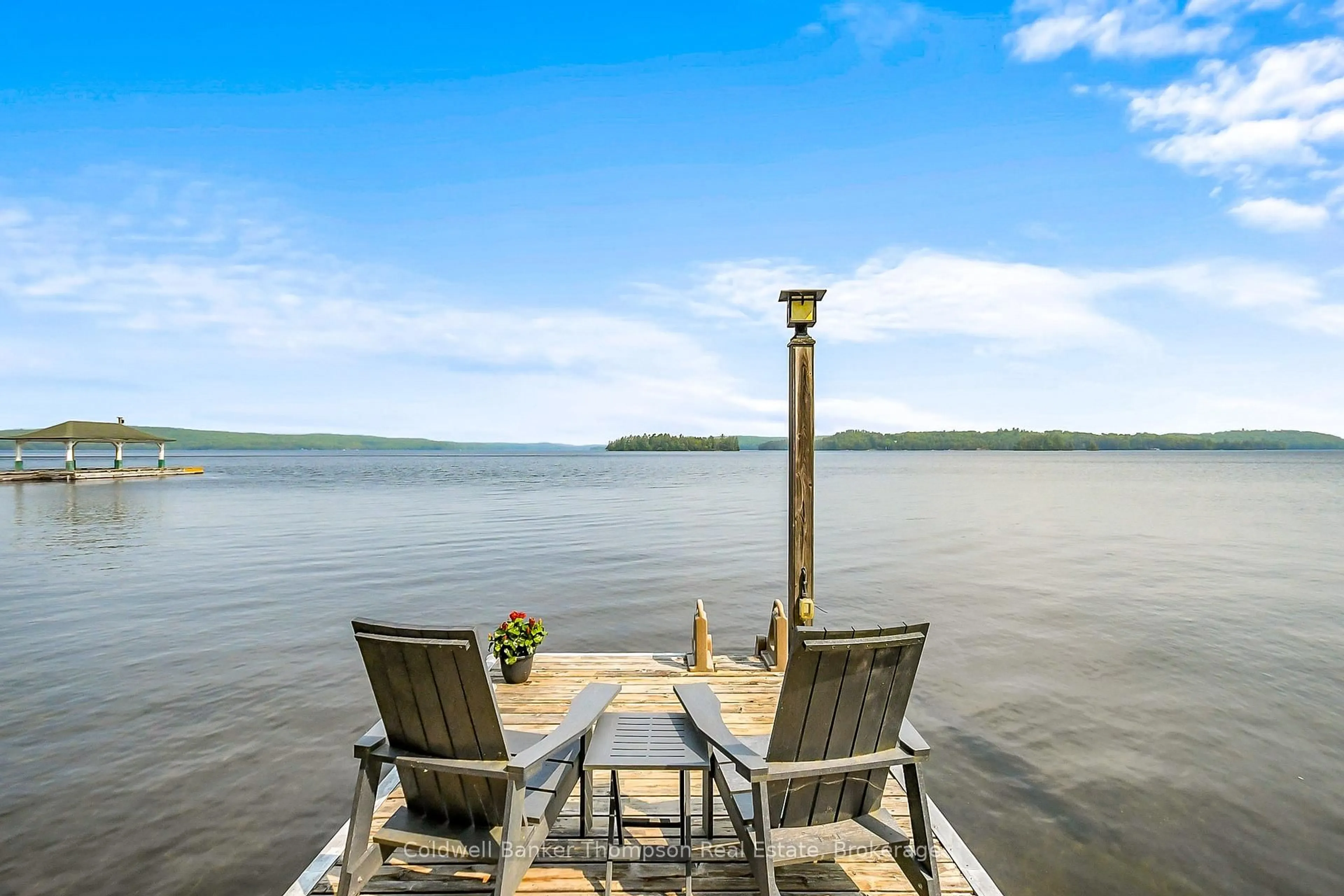 Patio, water/lake/river/ocean view for 1109 Glenmount Rd, Lake of Bays Ontario P0B 1A0