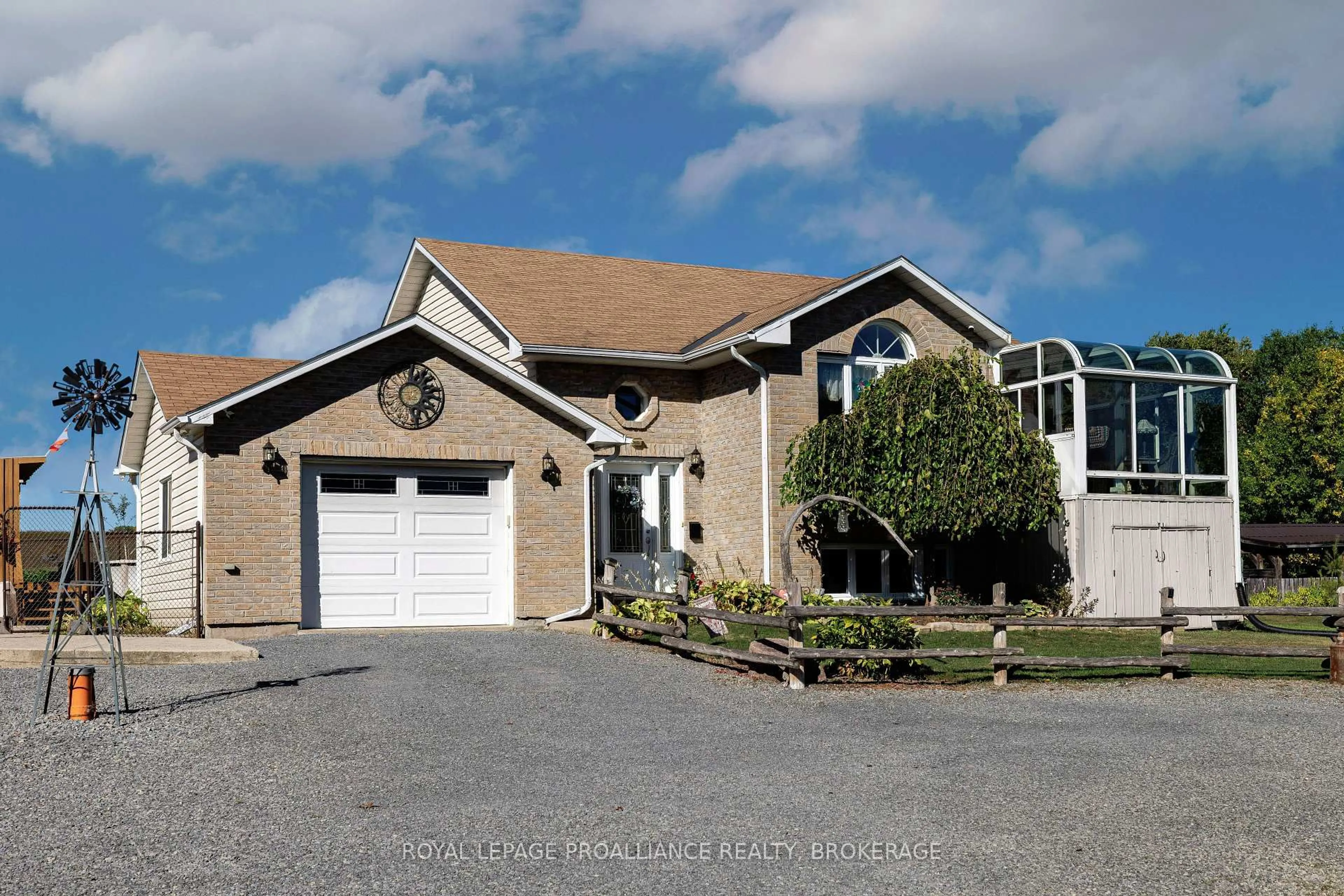 Home with brick exterior material, street for 270 Mount Chesney Rd, Inverary Ontario K0H 1X0