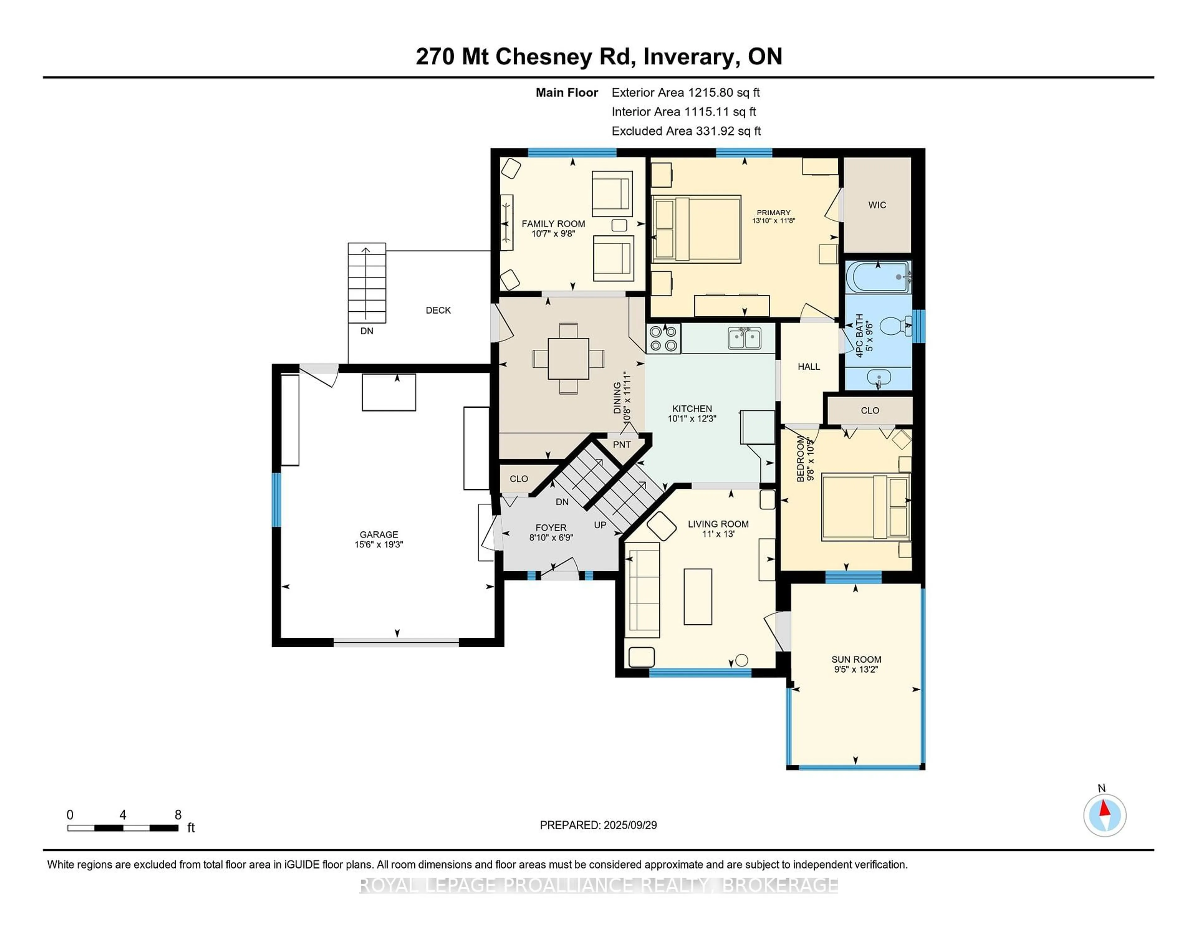 Floor plan for 270 Mount Chesney Rd, Inverary Ontario K0H 1X0