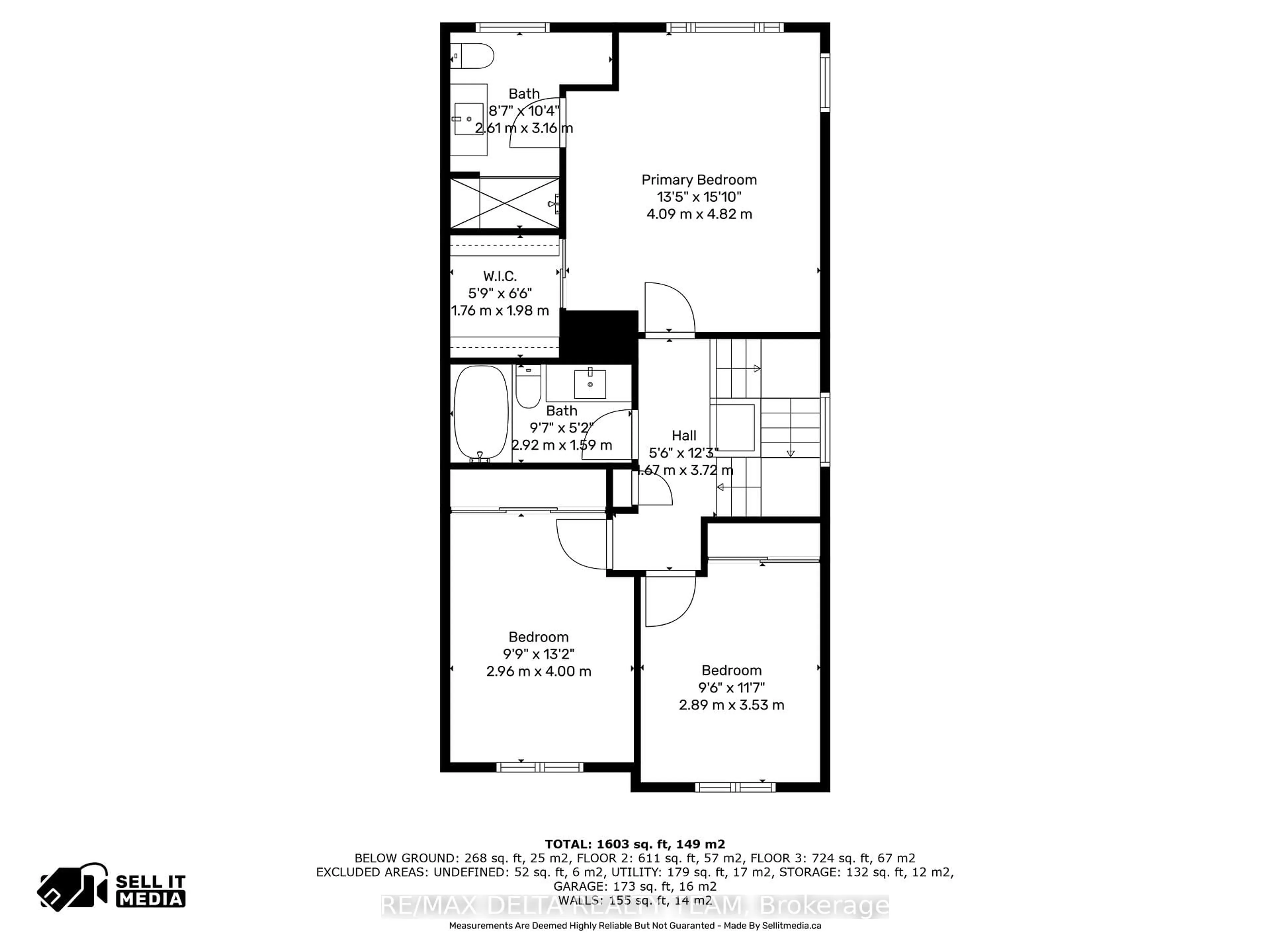 Floor plan for 6320 Sablewood Pl, Ottawa Ontario K1C 7M6
