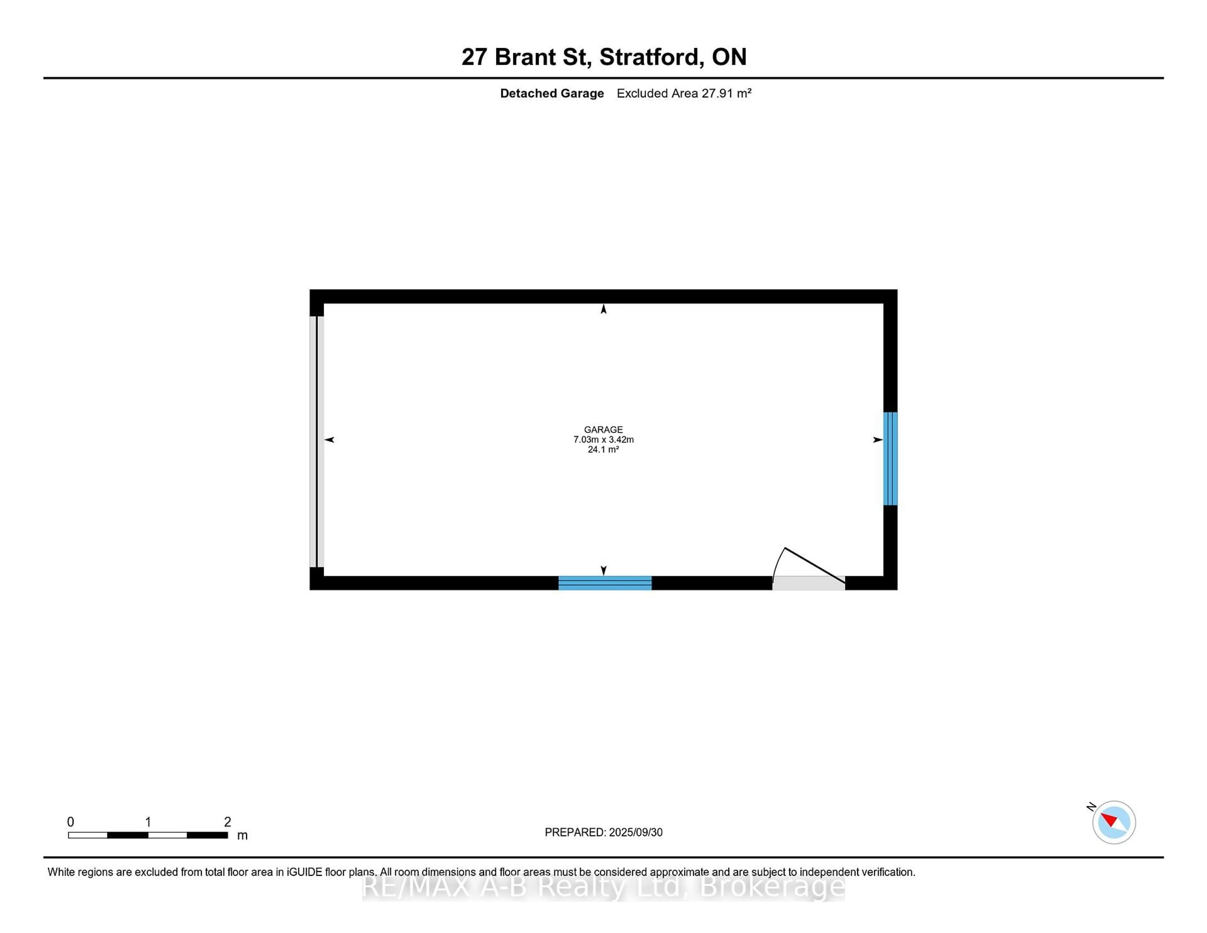 Floor plan for 27 Brant St, Stratford Ontario N5A 3X1