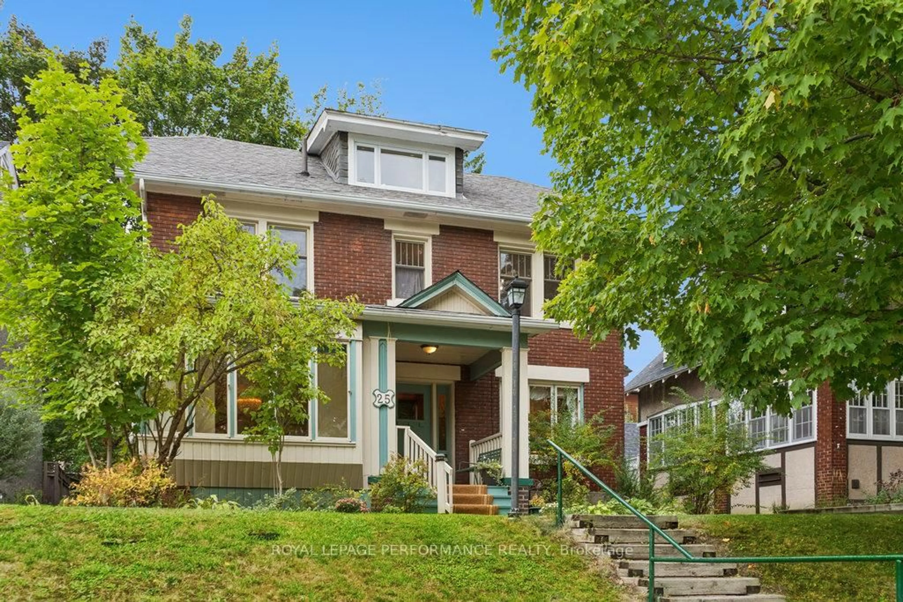 Home with brick exterior material, street for 25 Lakeside Ave, Ottawa Ontario K1S 3H1