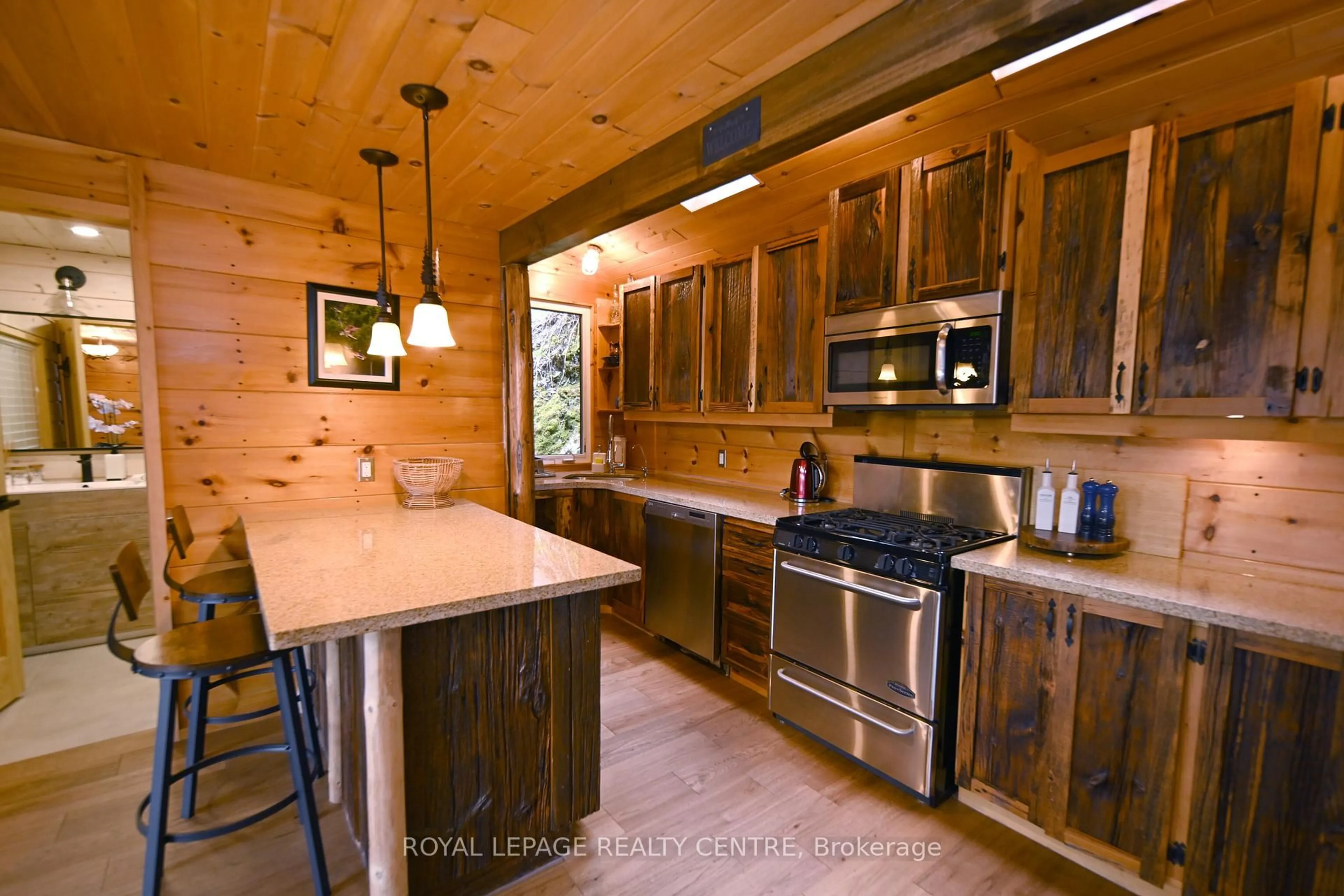 Rustic kitchen, unknown for 63 Rouff Rd, Powassan Ontario P0H 2L0