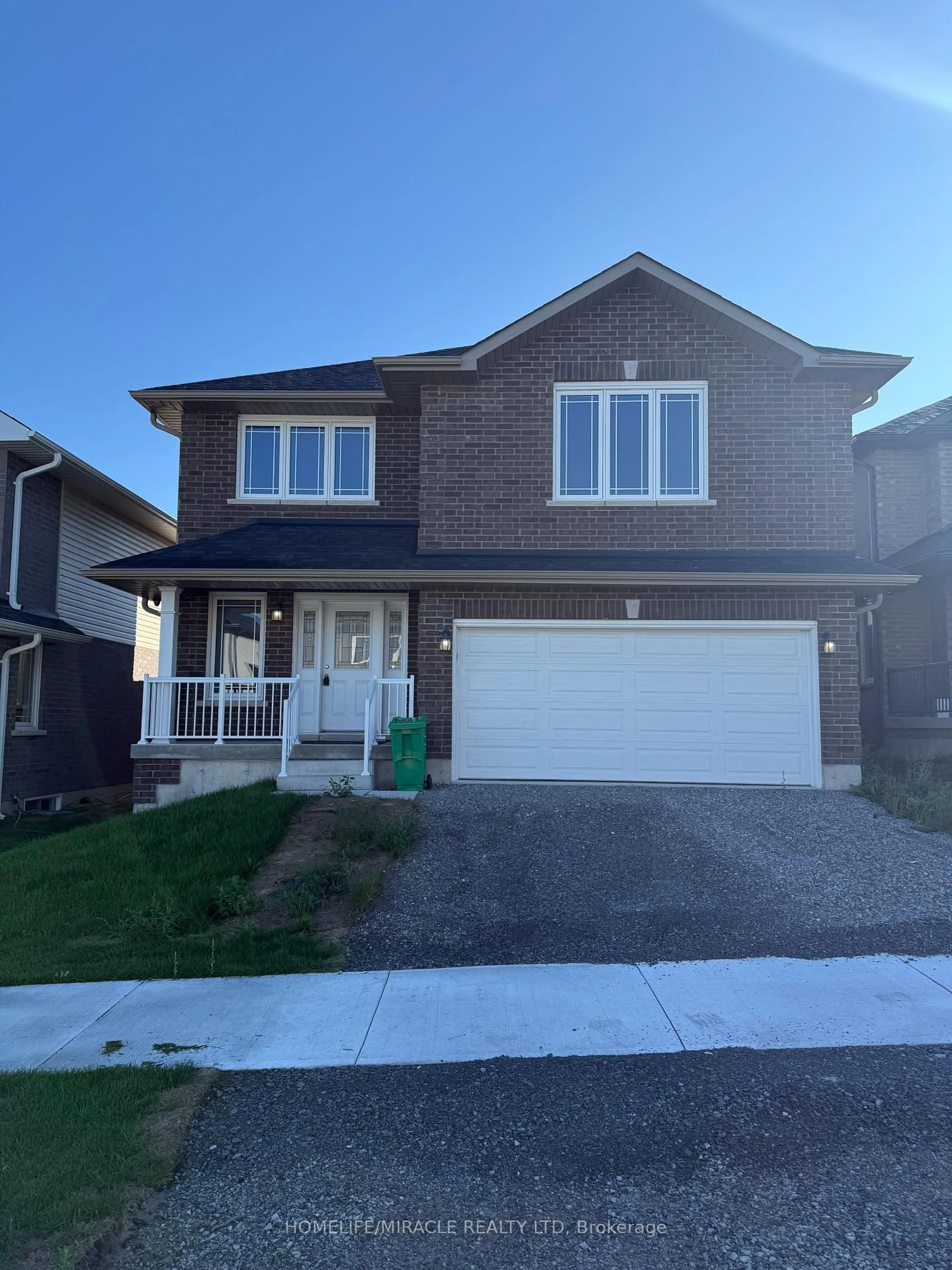 Home with vinyl exterior material, street for 308 Mullighan Gdns, Peterborough Ontario K9K 0H2