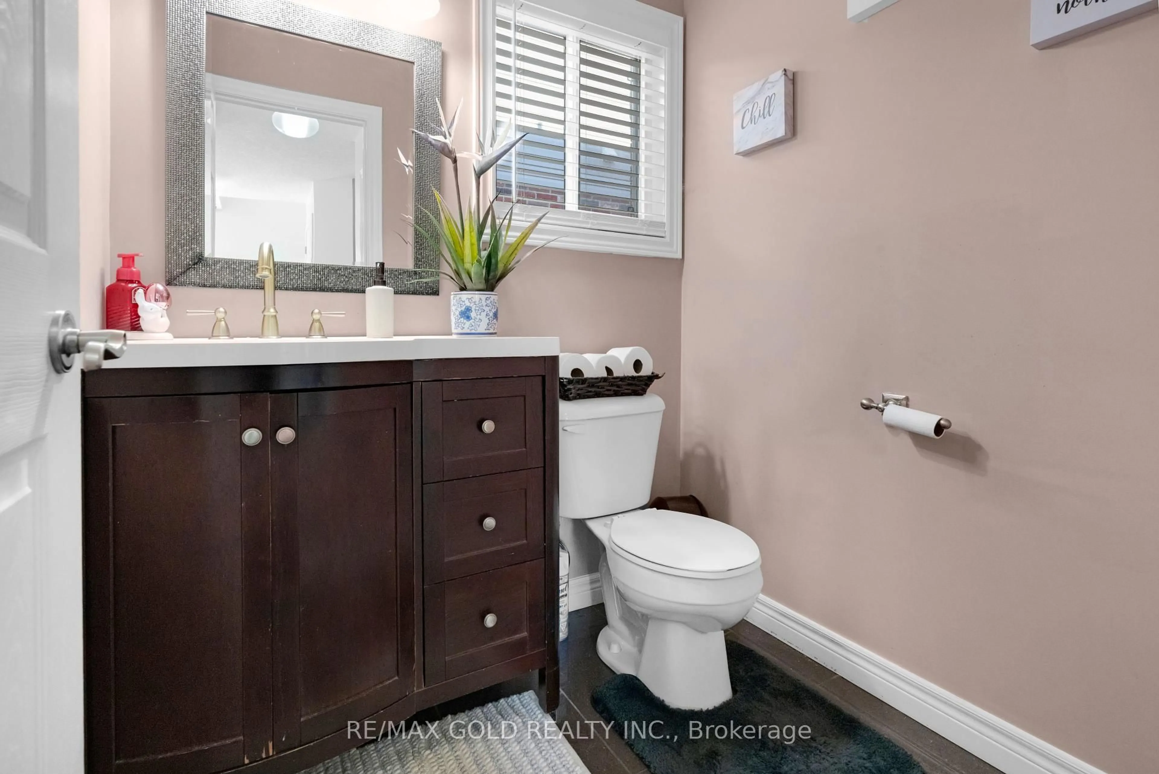 Contemporary bathroom, ceramic/tile floor for 1 Penfold Dr, Guelph Ontario N1E 0C7