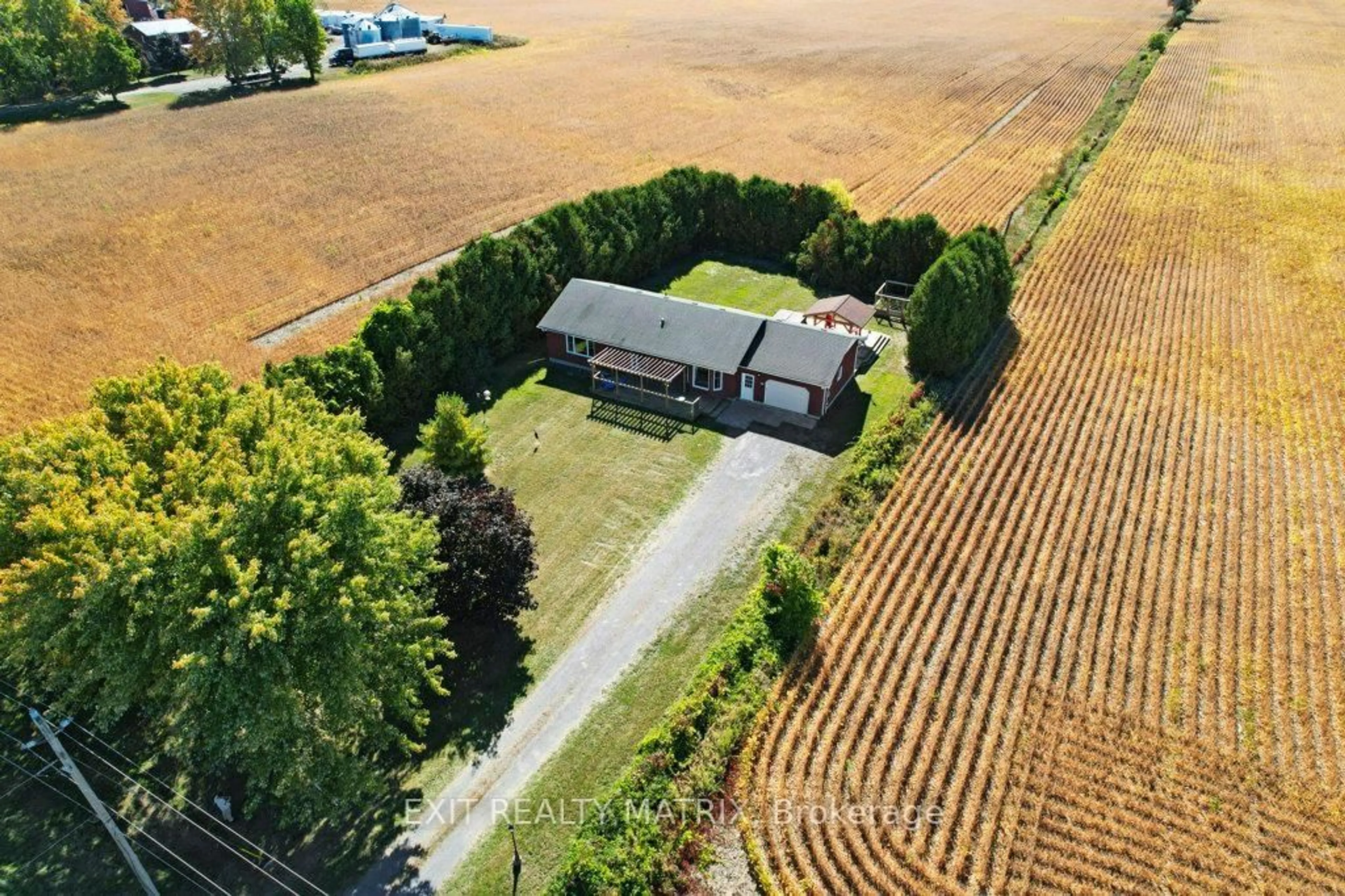 A pic from outside/outdoor area/front of a property/back of a property/a pic from drone, building for 1374 County 7 Rd, North Dundas Ontario K0A 2R0