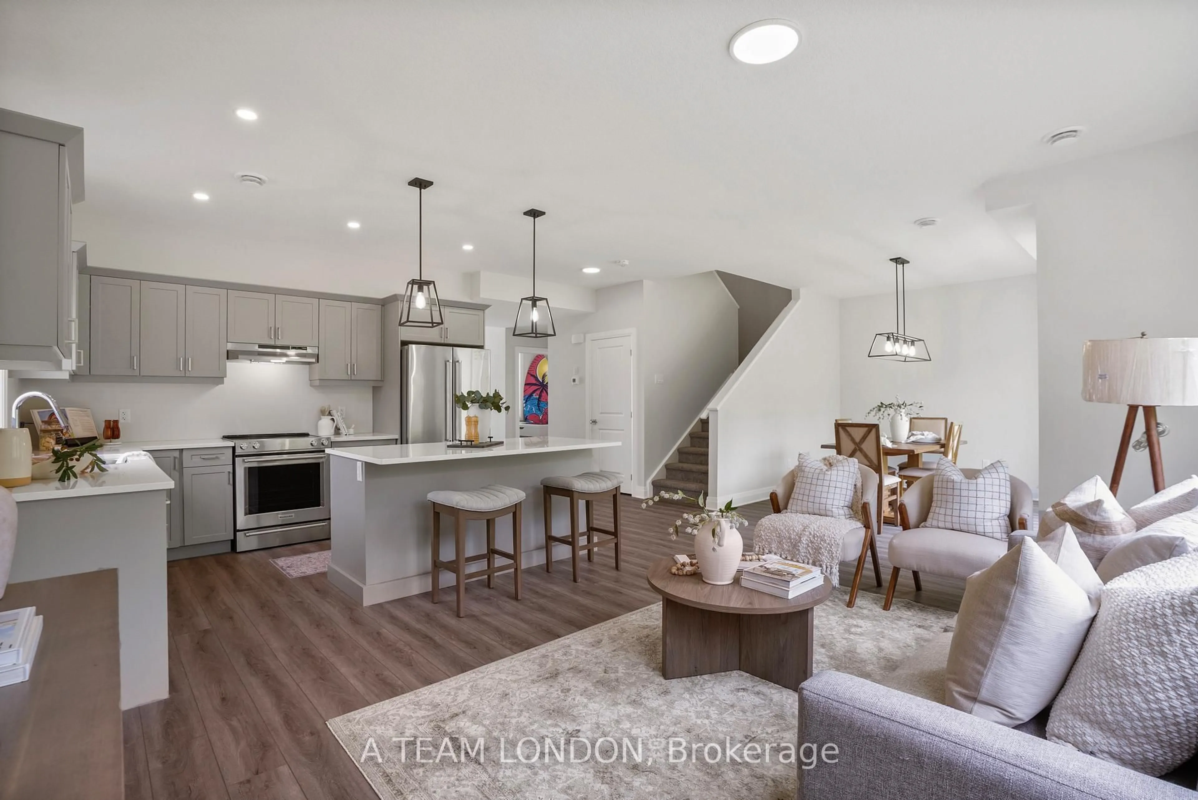 Open concept kitchen, unknown for 93 The Promenade, Central Elgin Ontario N5L 1C5
