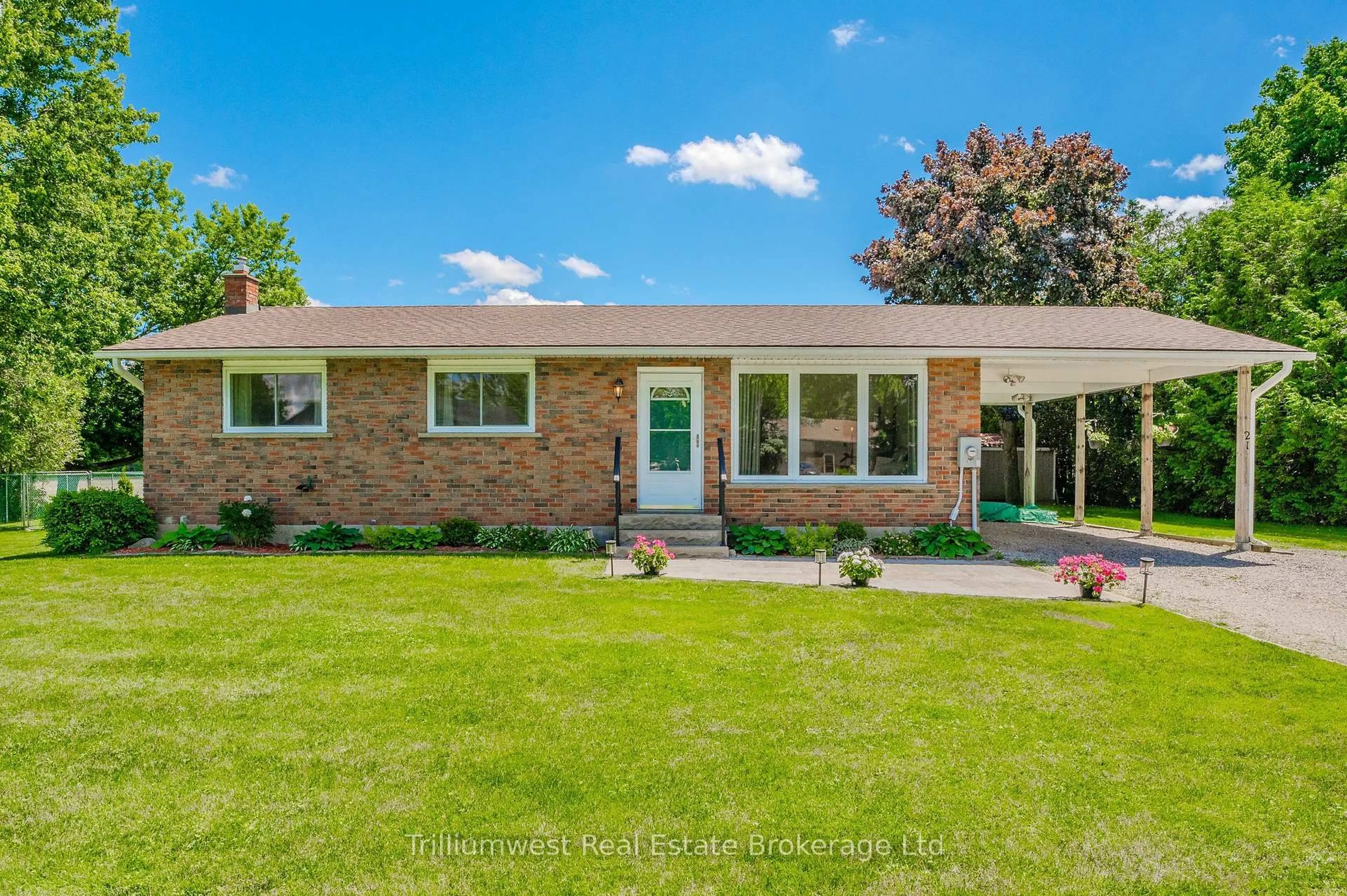 Home with brick exterior material, street for 21 Emma St, Blandford-Blenheim Ontario N0J 1V0