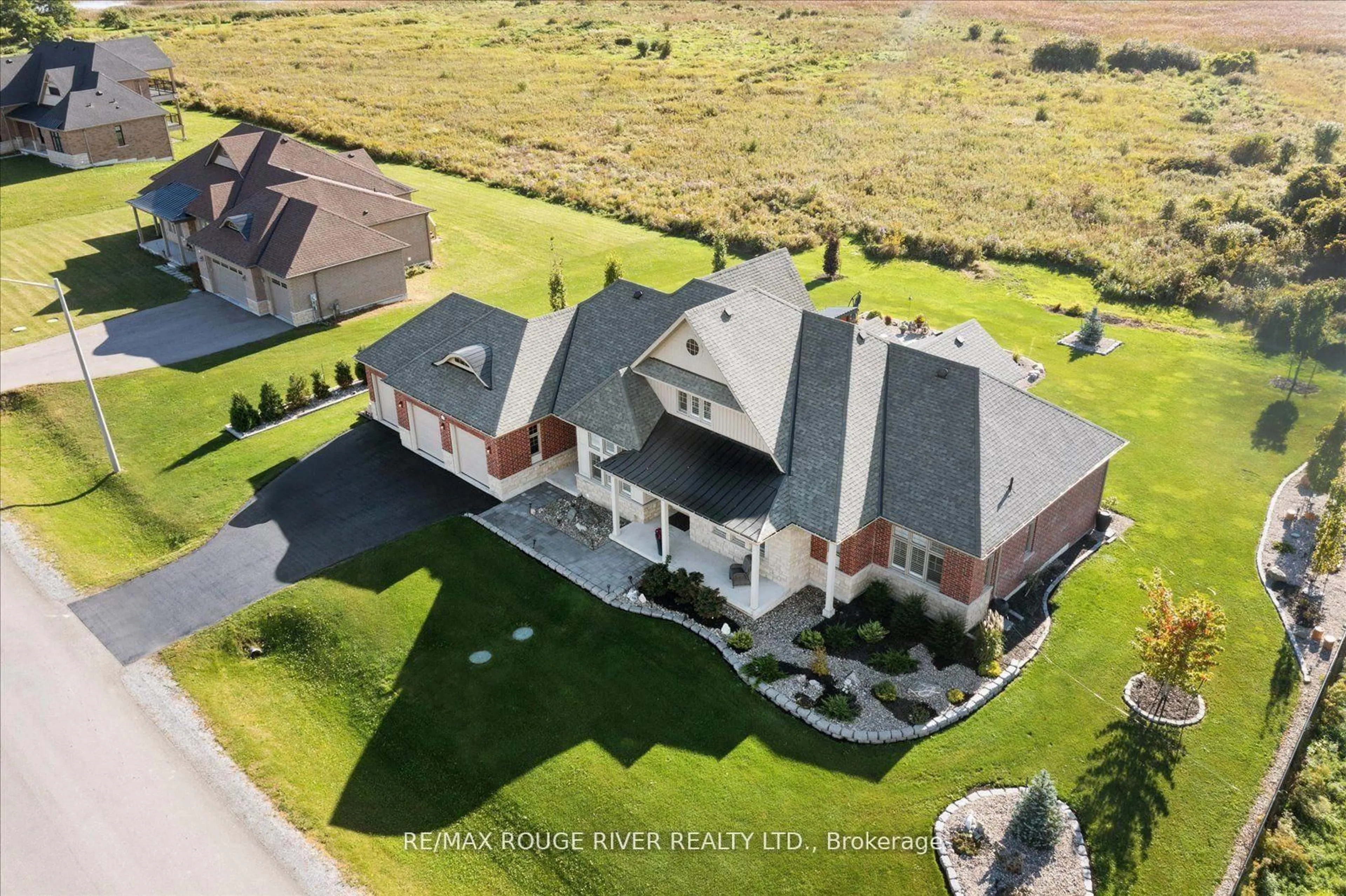 A pic from outside/outdoor area/front of a property/back of a property/a pic from drone, mountain view for 14 Wellers Way, Quinte West Ontario K0K 1L0