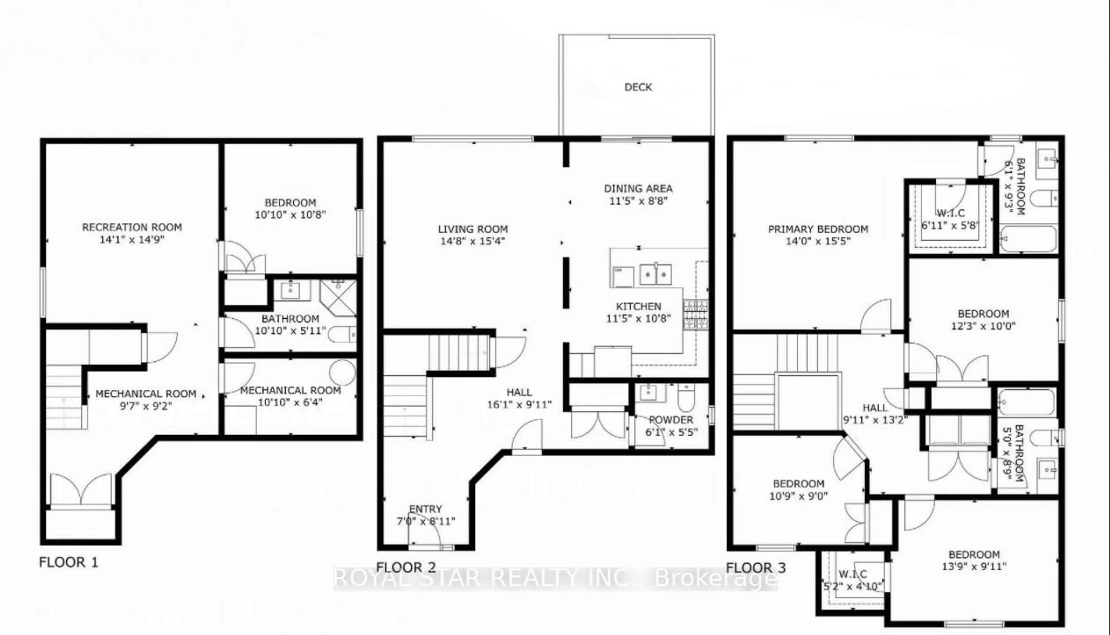 Floor plan for 103 Metcalfe St, Ingersoll Ontario N5C 1M6