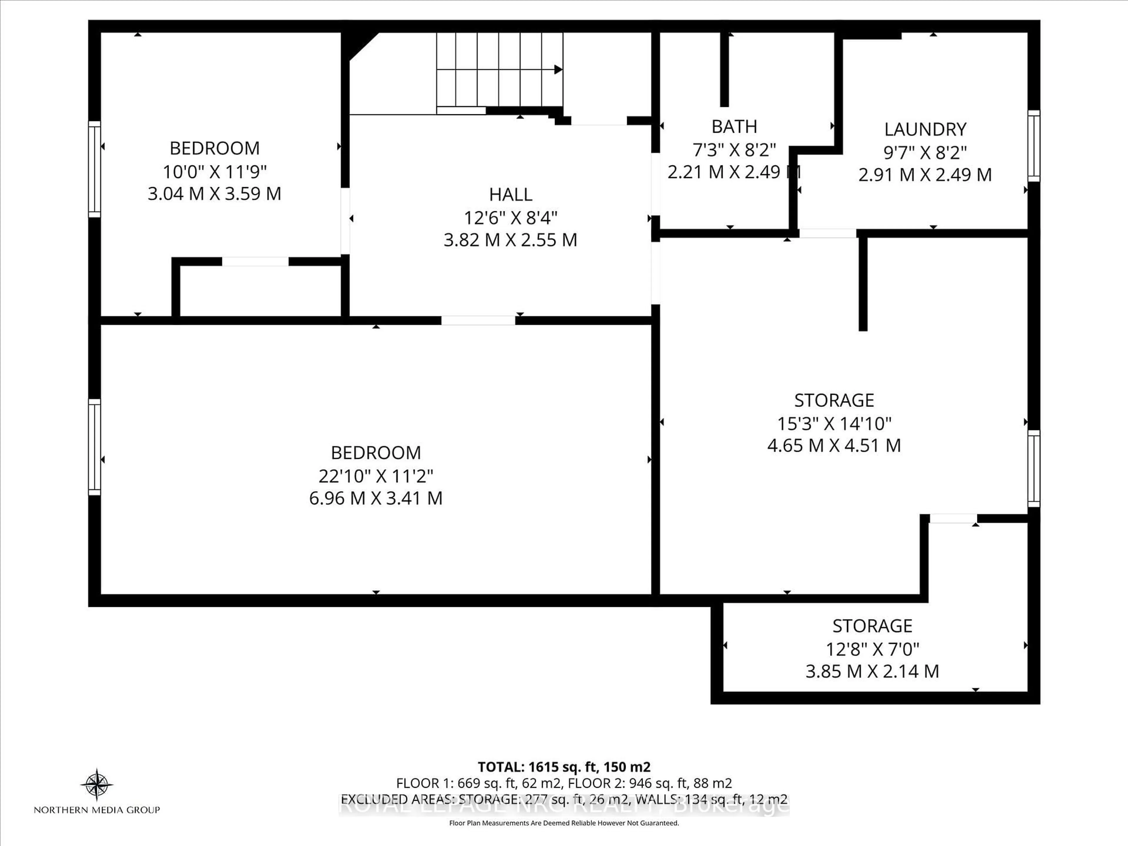 Floor plan for 442 Bunting Rd, St. Catharines Ontario L2M 3Z4