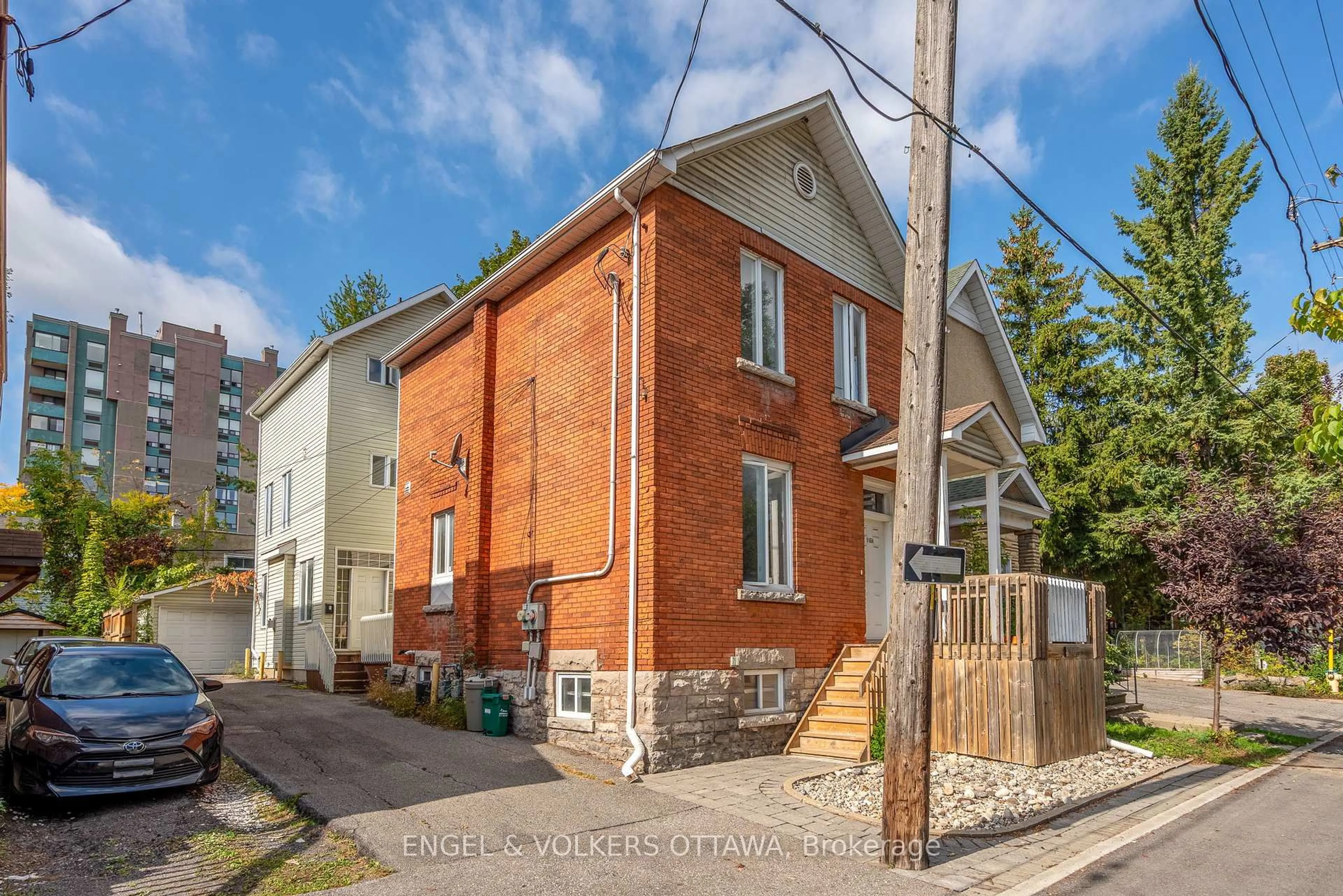 Home with brick exterior material, street for 116 Cambridge St #A & B, Ottawa Ontario K1R 7A7