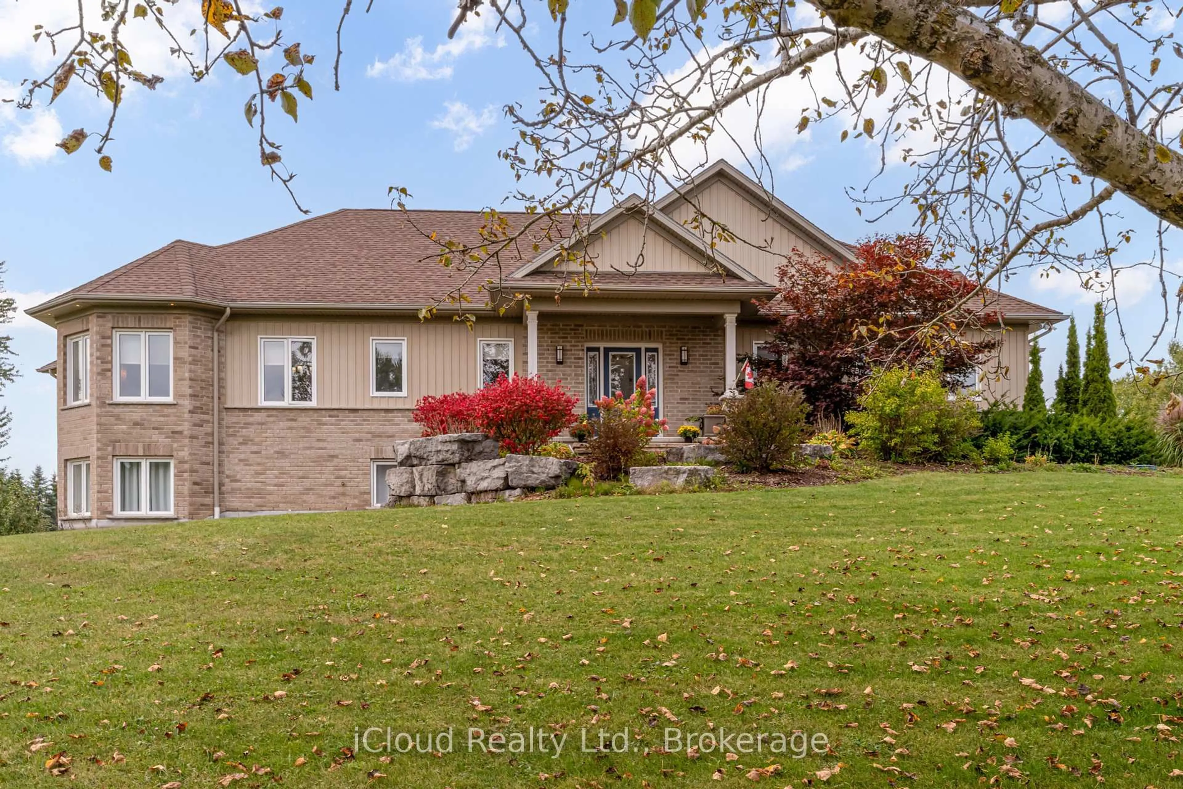A pic from outside/outdoor area/front of a property/back of a property/a pic from drone, unknown for 16 Highland Rd, Minto Ontario N0G 1M0