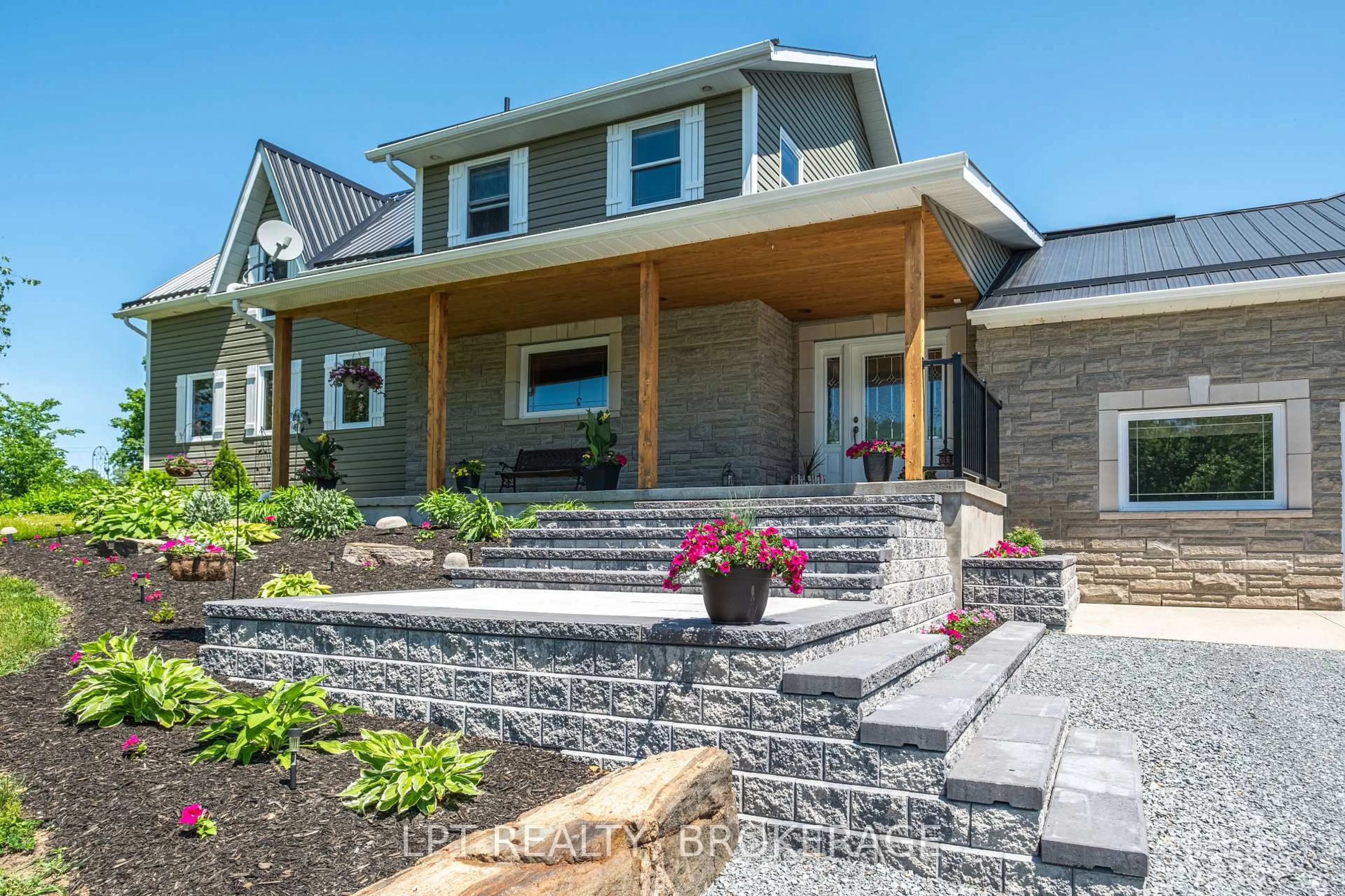 Home with brick exterior material, street for 1758 Forty Foot Rd, Godfrey Ontario K0H 1T0