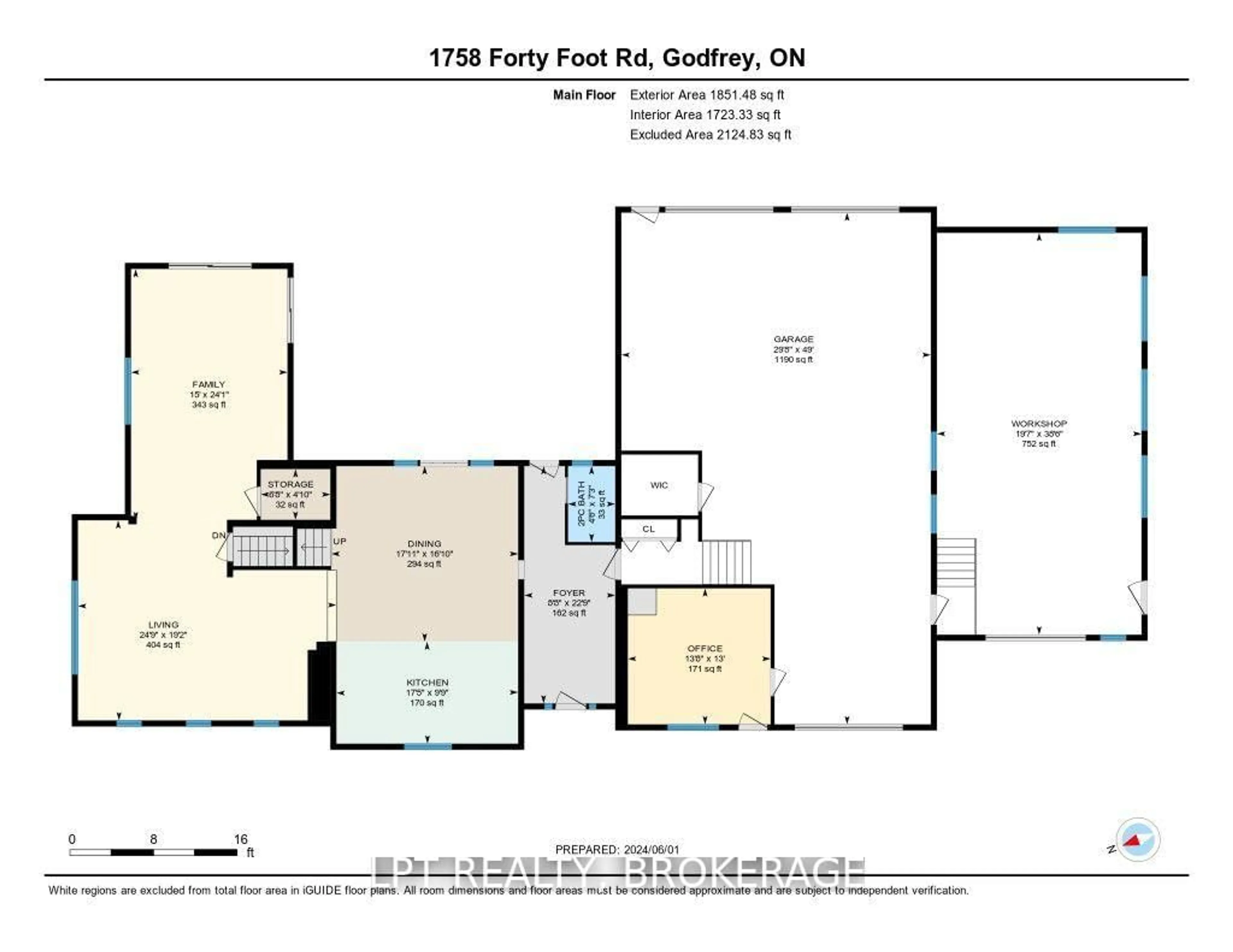 Floor plan for 1758 Forty Foot Rd, Godfrey Ontario K0H 1T0