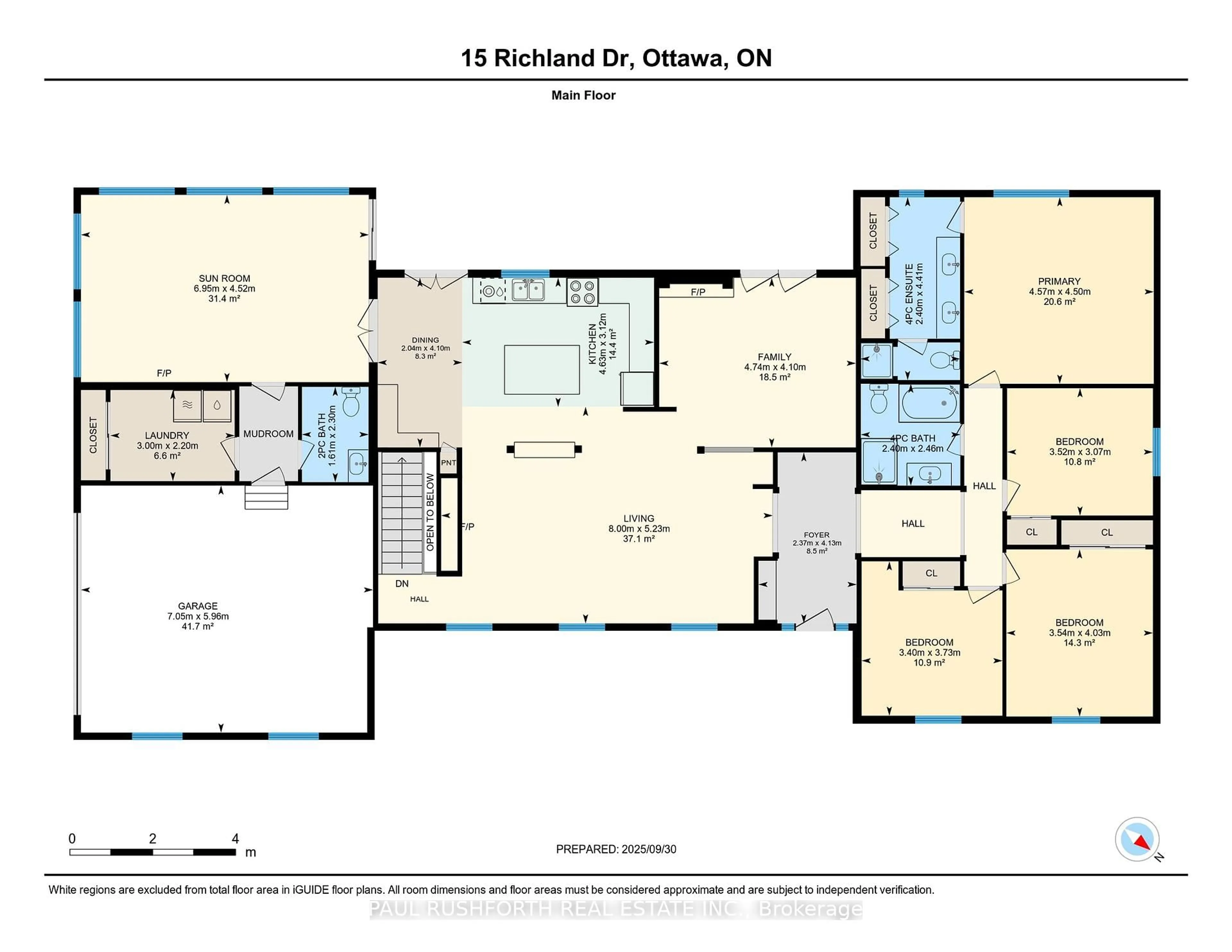 Floor plan for 15 Richland Dr, Richmond Ontario K0A 2Z0