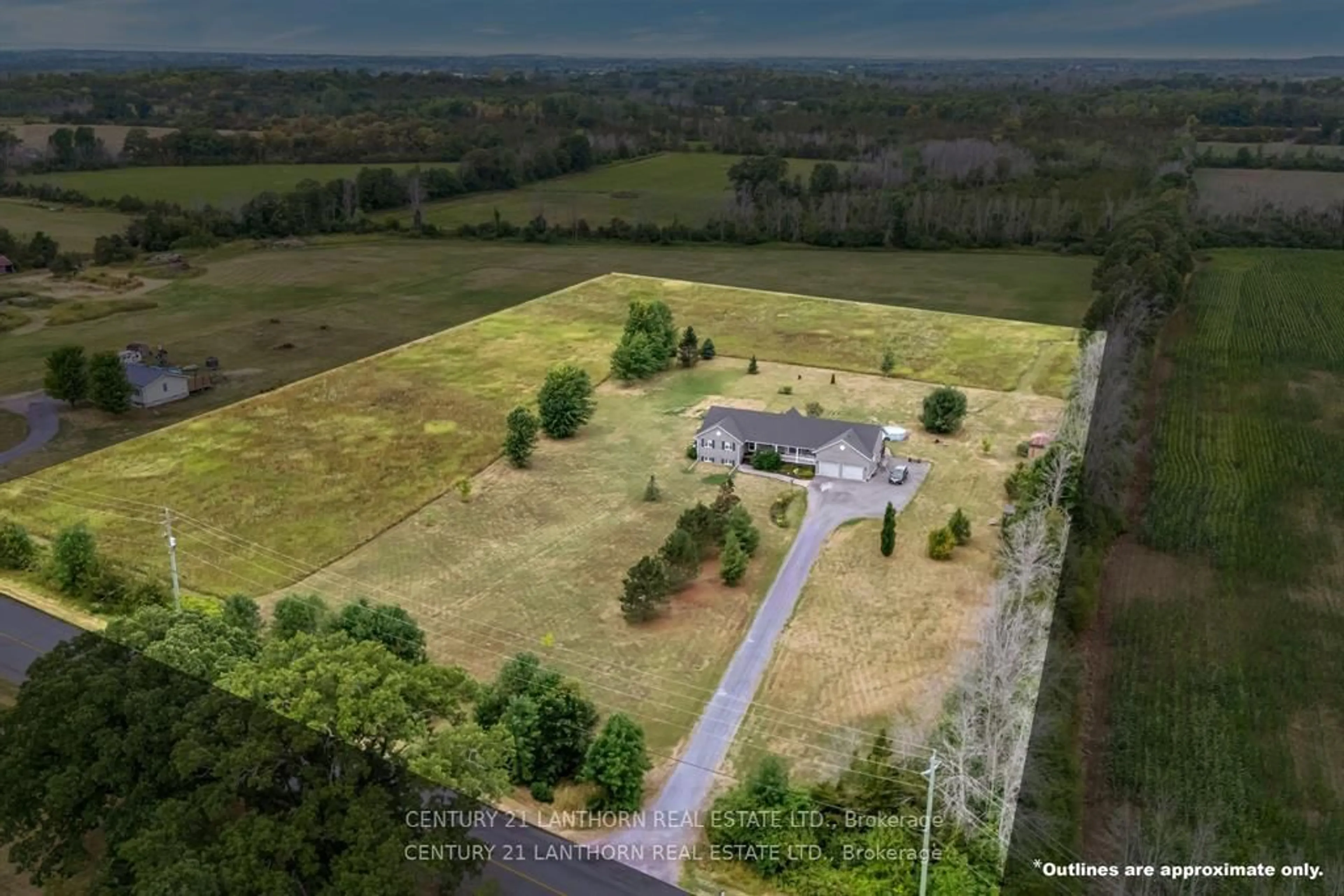 A pic from outside/outdoor area/front of a property/back of a property/a pic from drone, unknown for 1489 Airport Pkwy, Tyendinaga Ontario K8N 4Z6