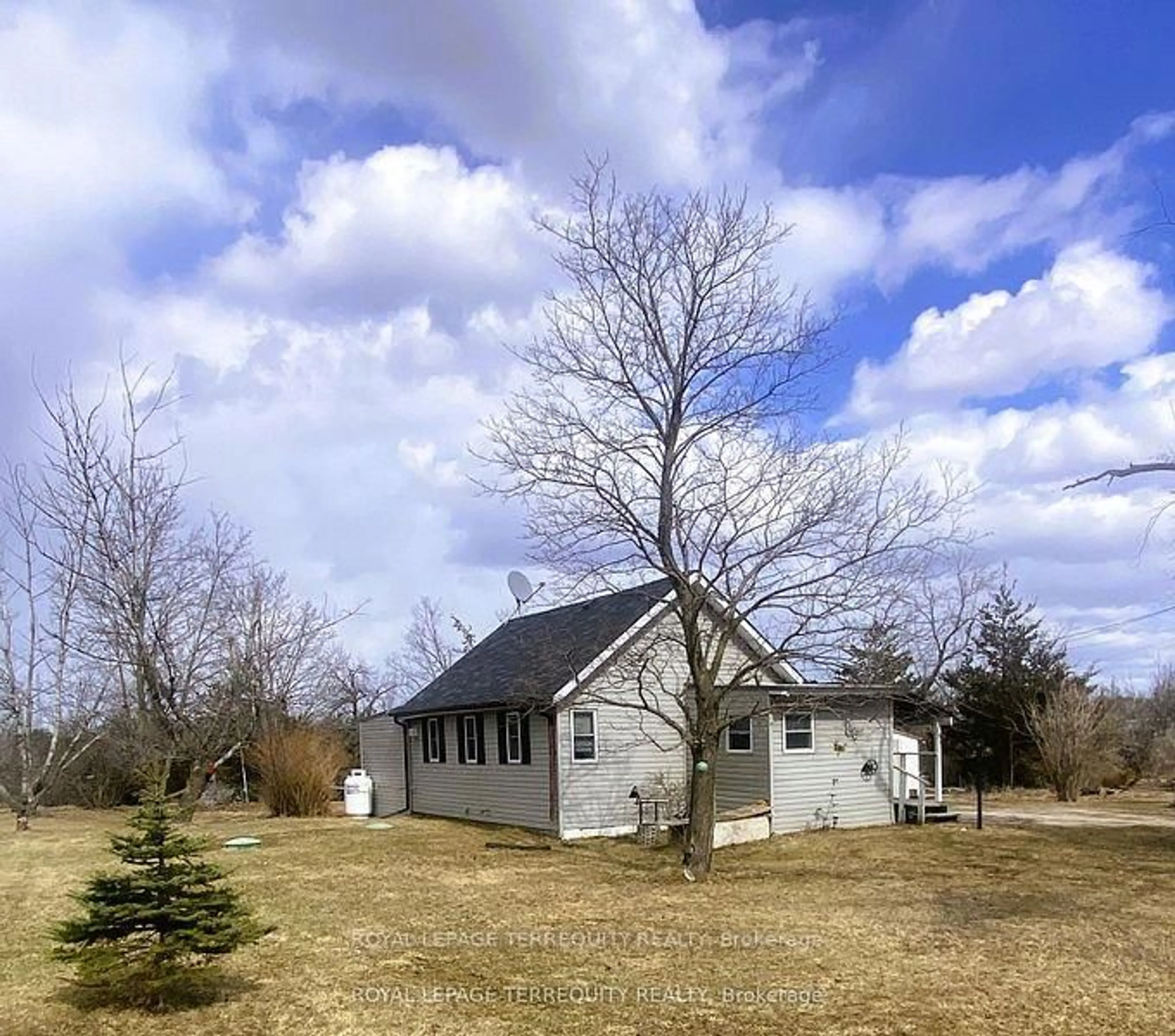 A pic from outside/outdoor area/front of a property/back of a property/a pic from drone, street for 7665A County Rd 50, Trent Hills Ontario K0L 1L0